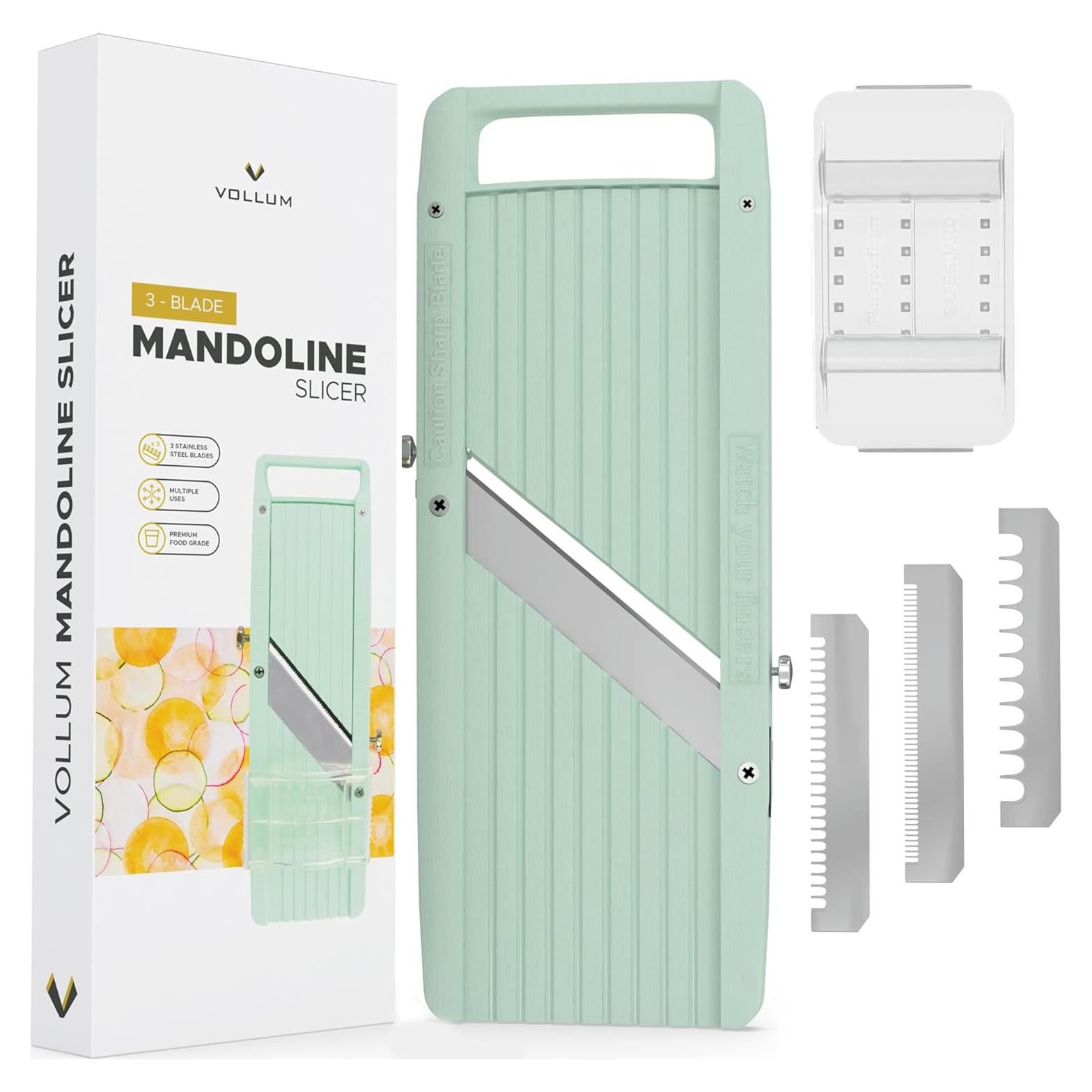 Cortador de Mandolina Estrecha Vollum - Acero Inoxidable