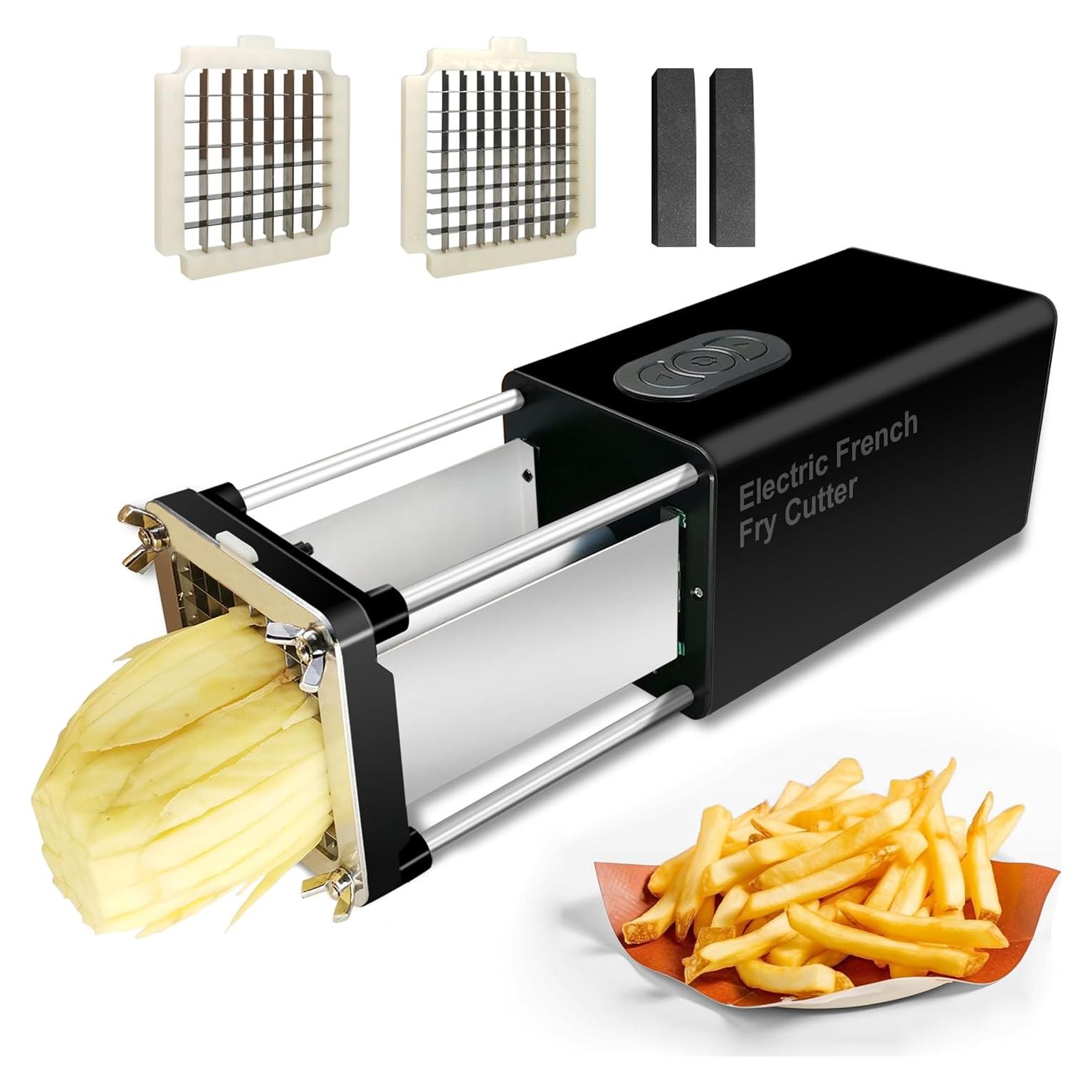 Cortador de Papas Fritas Eléctrico Fstcrt 3.29 kg Acero Inoxidable