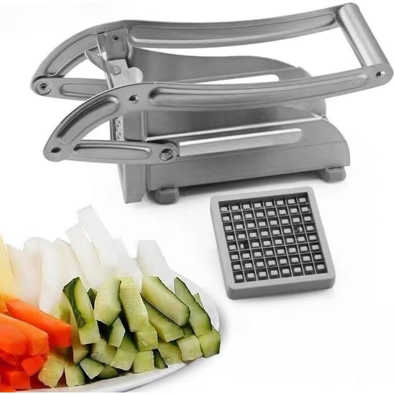 Cortador de Papas Fritas SJVIEFD Acero Inoxidable 2 Tamaños
