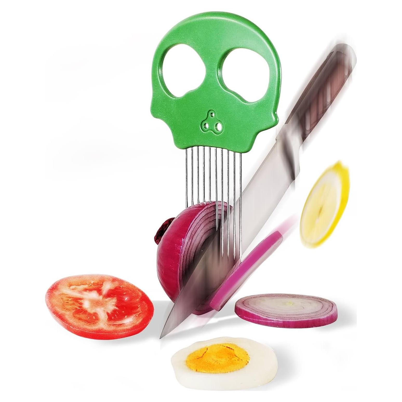 Cortador de Verduras Lovfult Acero Inoxidable Verde 19cm