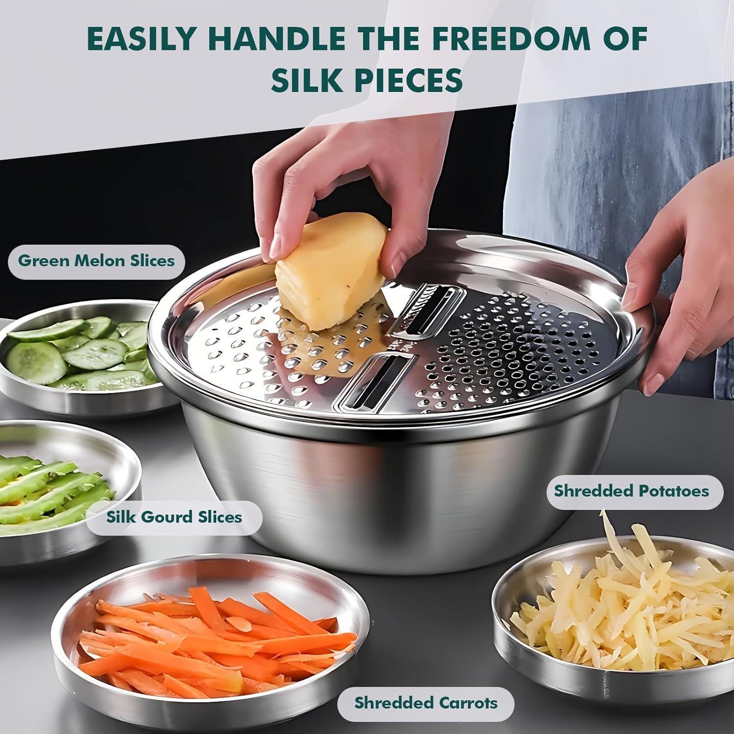 Basin de Acero Inoxidable Multifuncional AstroScape 28cm