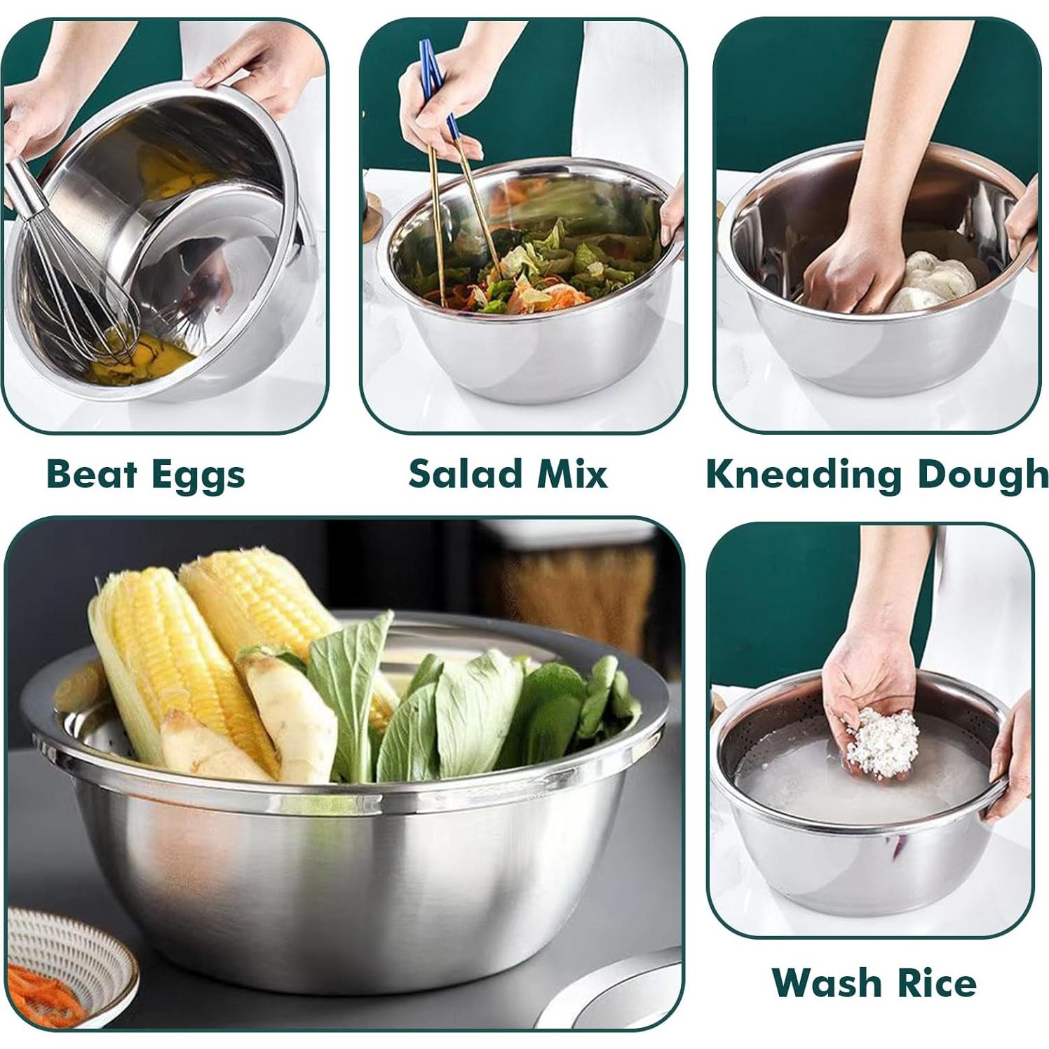 Basin de Acero Inoxidable Multifuncional AstroScape 28cm