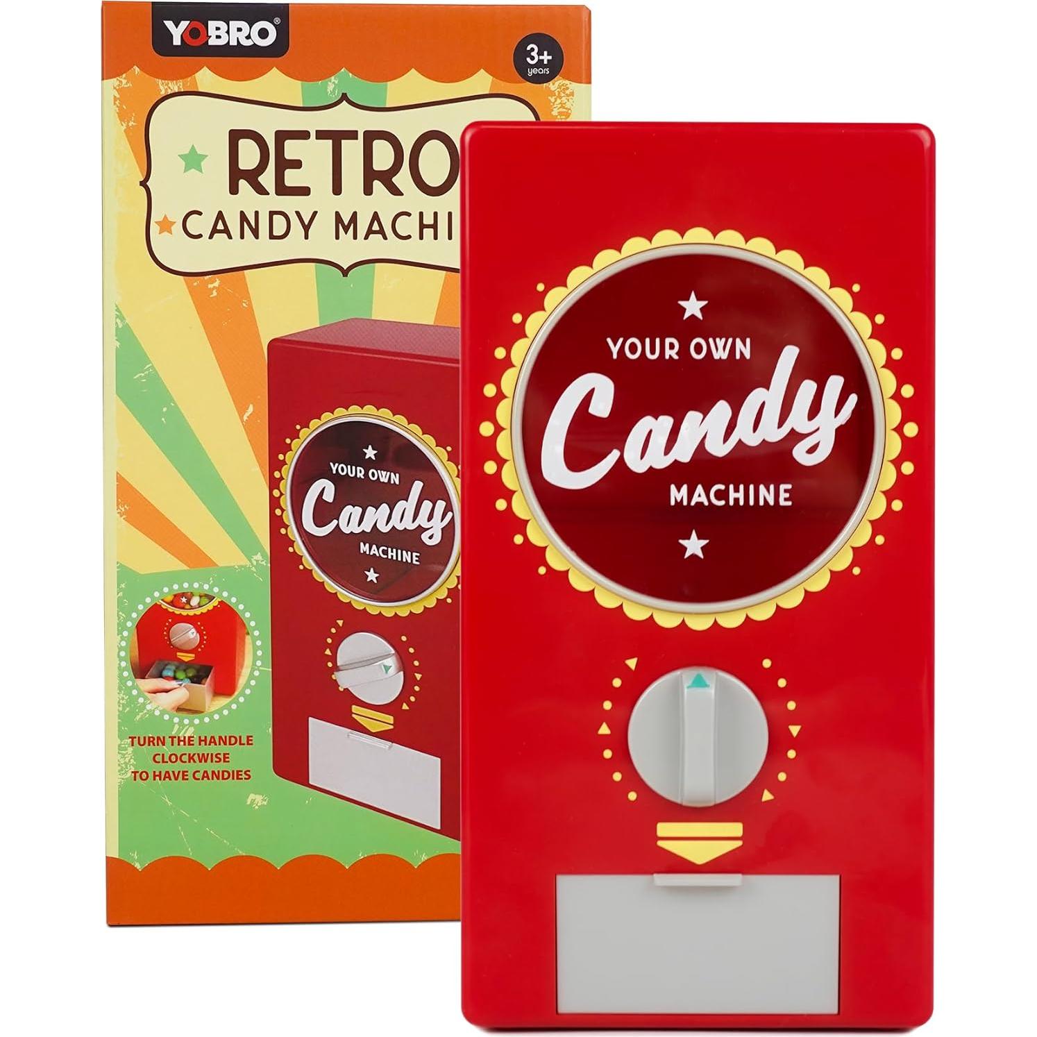 Dispensador de Caramelos Retro YORBO 25.9 cm Rojo