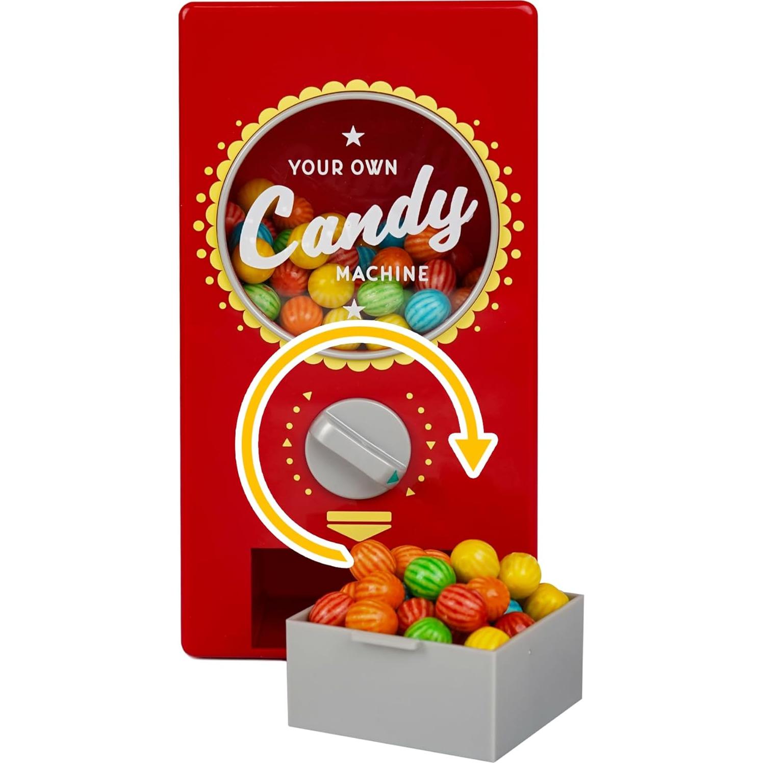 Dispensador de Caramelos Retro YORBO 25.9 cm Rojo