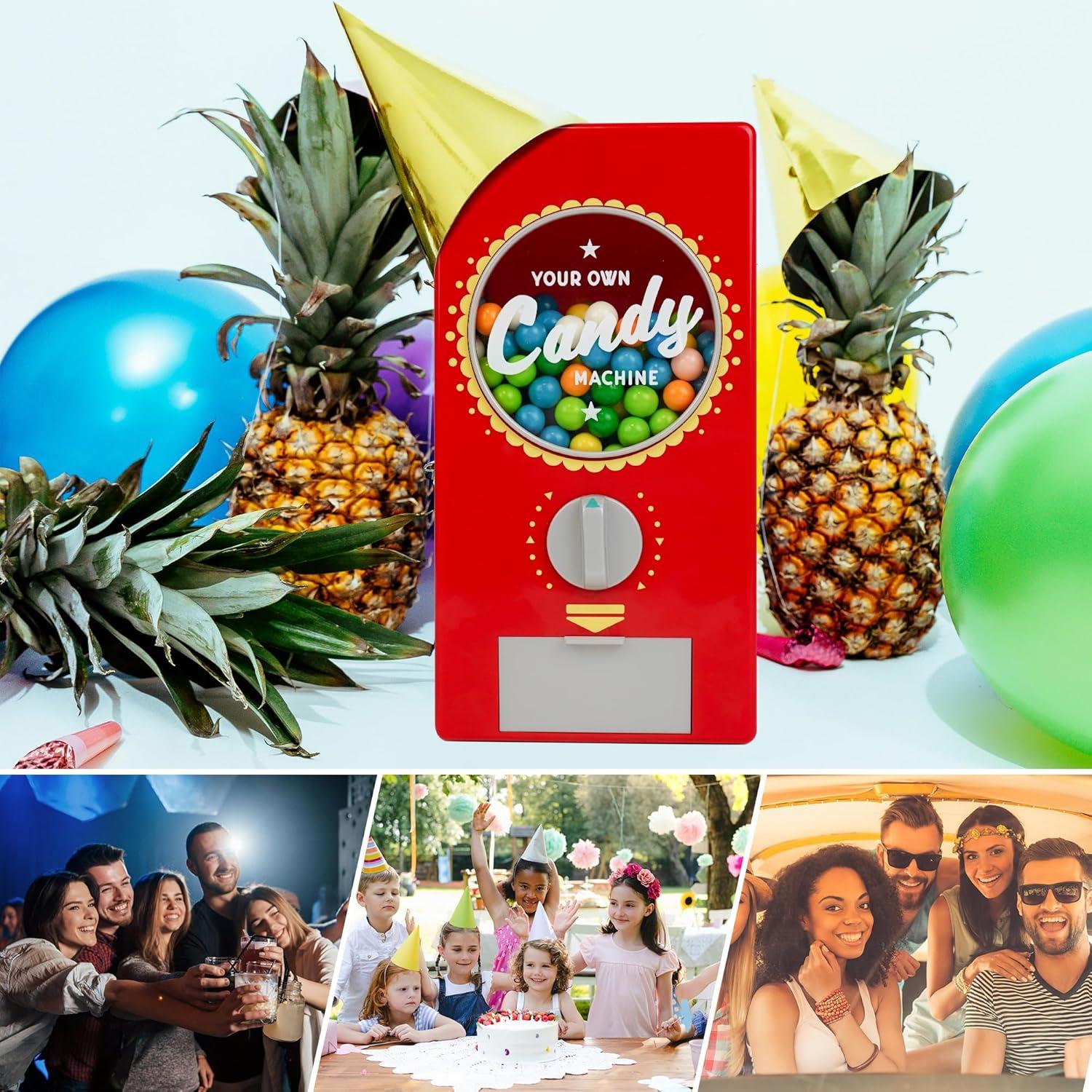 Dispensador de Caramelos Retro YORBO 25.9 cm Rojo