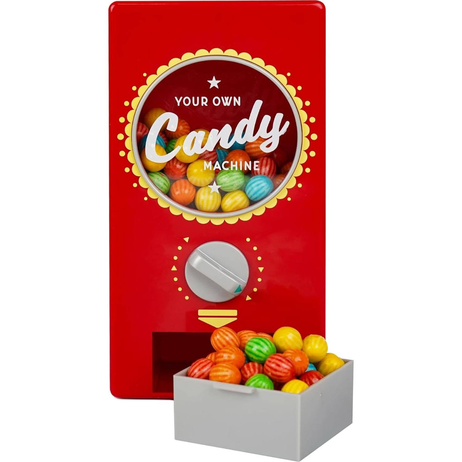 Dispensador de Caramelos Retro YORBO 25.9 cm Rojo