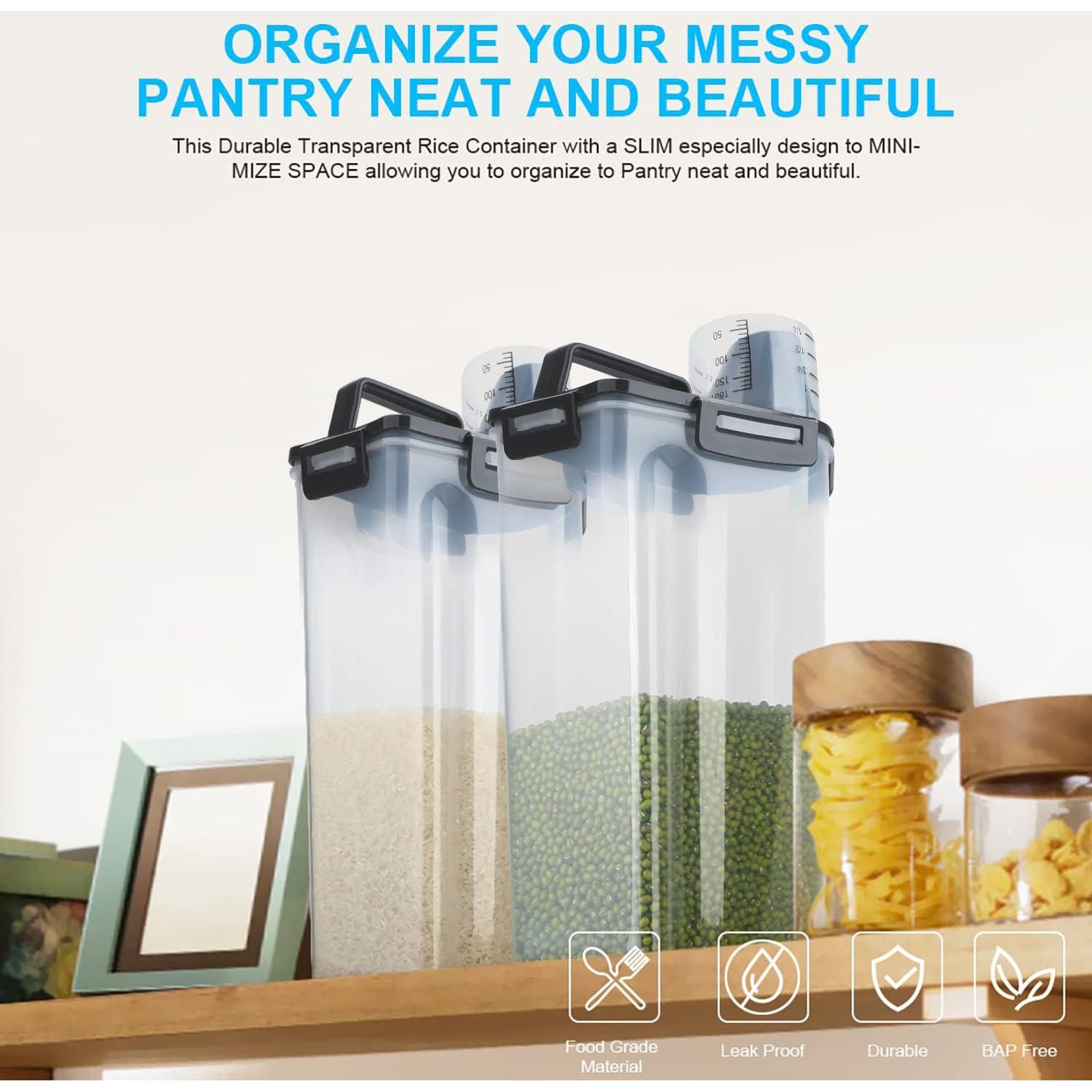 Contenedor de Almacenamiento Hermético Uppetly 12 Tazas