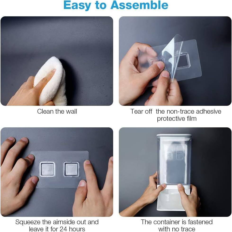Dispensador de detergente Conworld 1500ml montado en pared