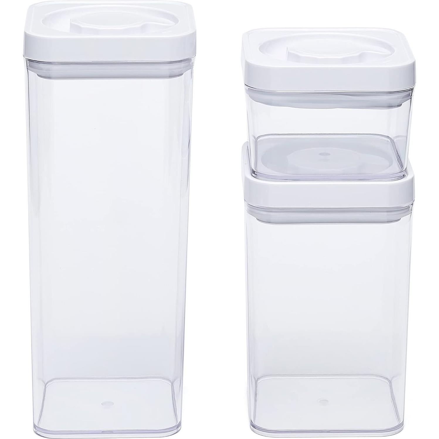 Contenedores de Almacenamiento Amazon Basics 10 Piezas Herméticos