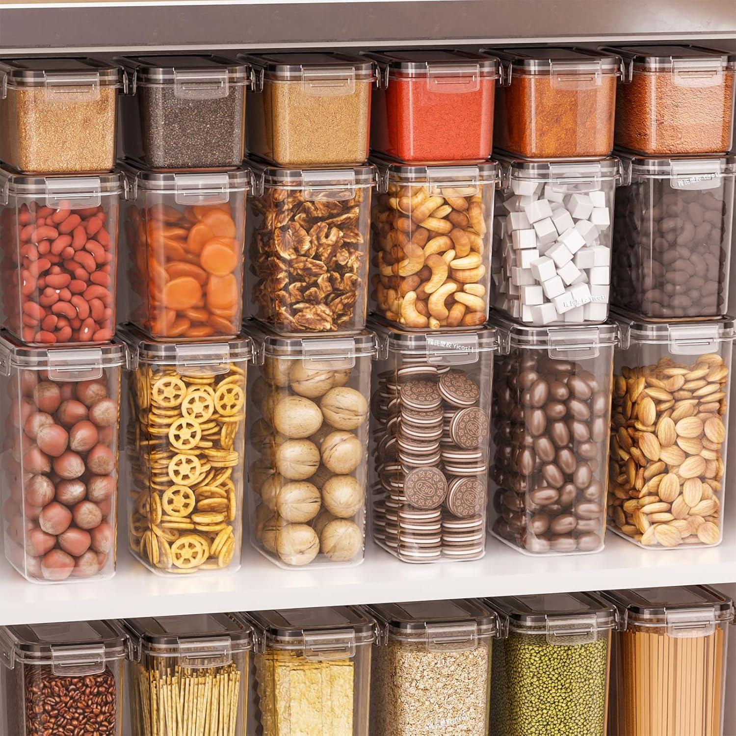 Contenedores de Almacenamiento Herméticos Yieach 8 PCS