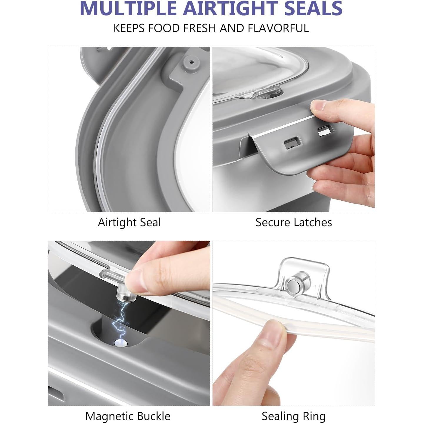 Contenedor de Alimentos Plegable ANVS 9,07 kg con Ruedas