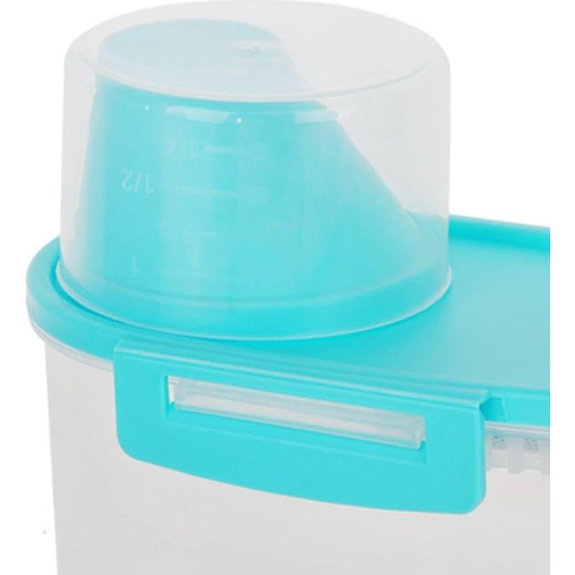 Contenedor de Almacenamiento PISSION para Comida Mascotas Azul