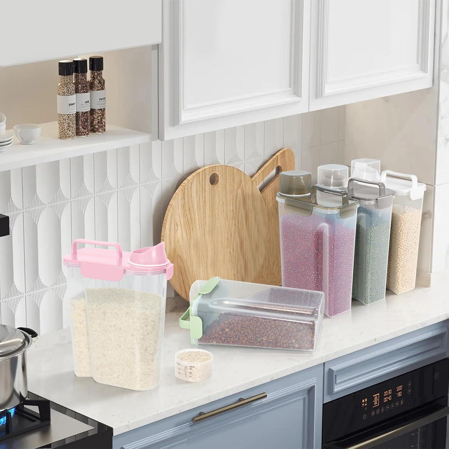 Contenedor Hermético de Almacenamiento para Mascotas LEAWALK 5L