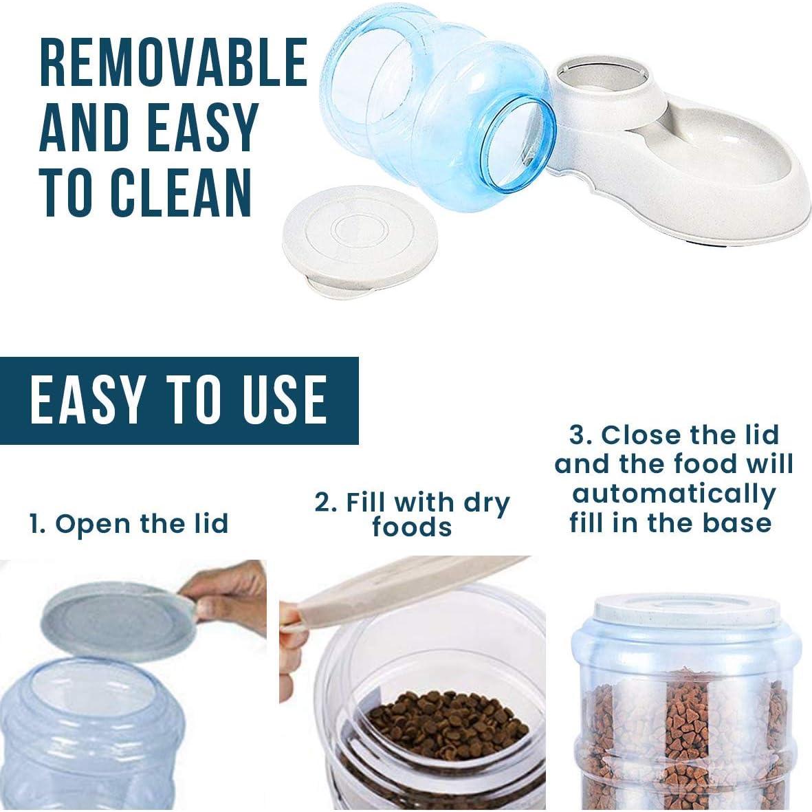 Comedero Automático Zento Deals 3.5L para Mascotas