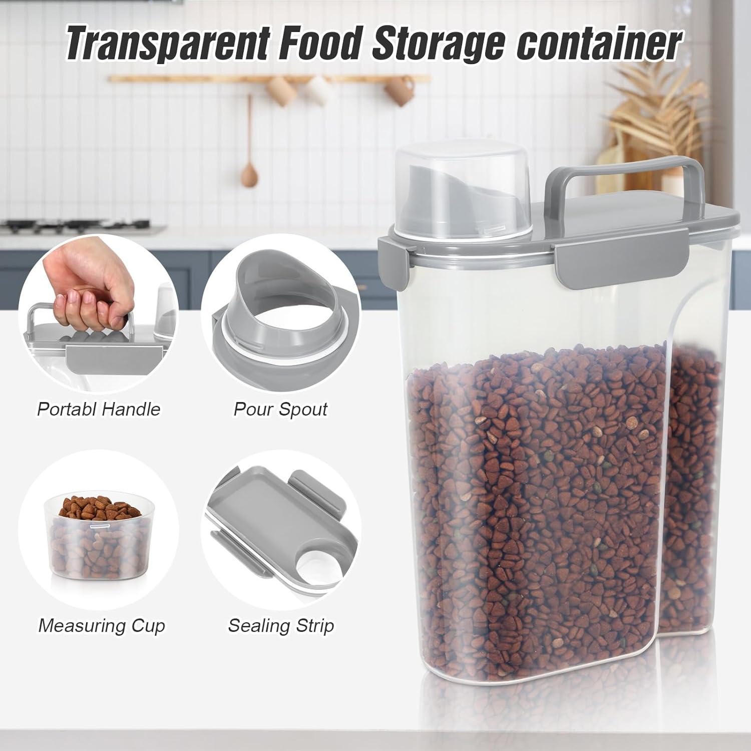 Contenedor de Almacenamiento de Comida TBMax 5,68L para Mascotas