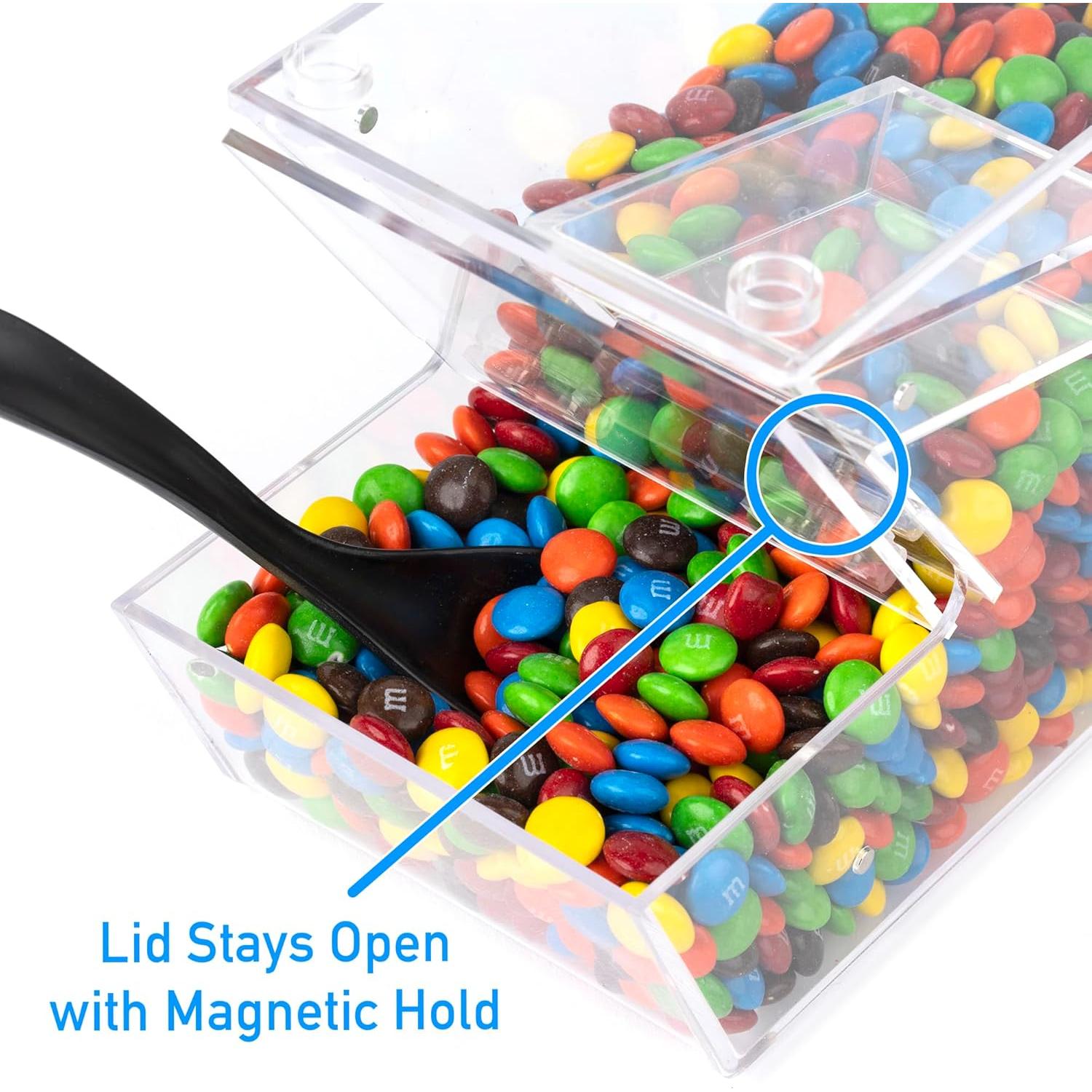 Dispensador de Toppings IneVibe - Contenedor Acrílico 26,67 cm