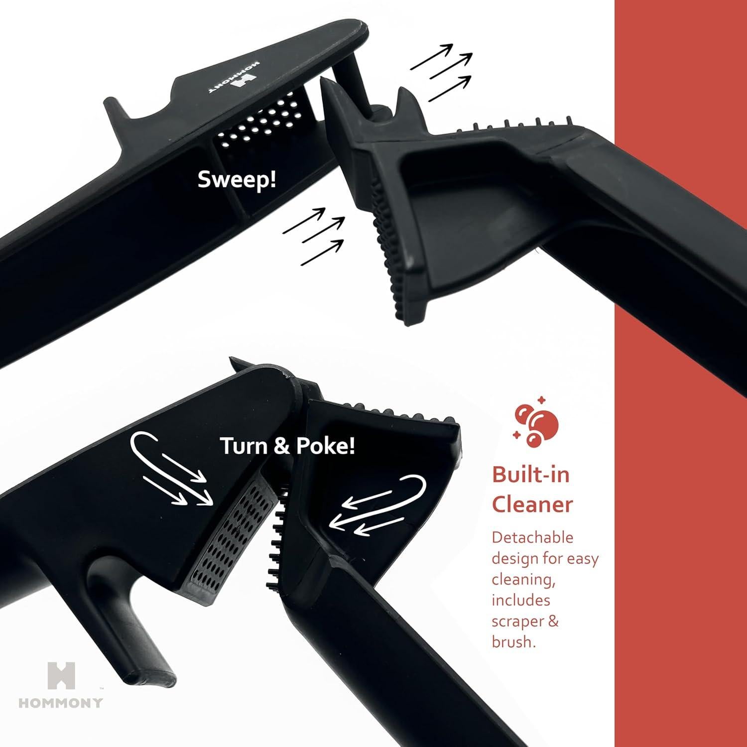 Prensa de Ajo Hommony XP630, Plástico Duradero, Apta para Lavavajillas