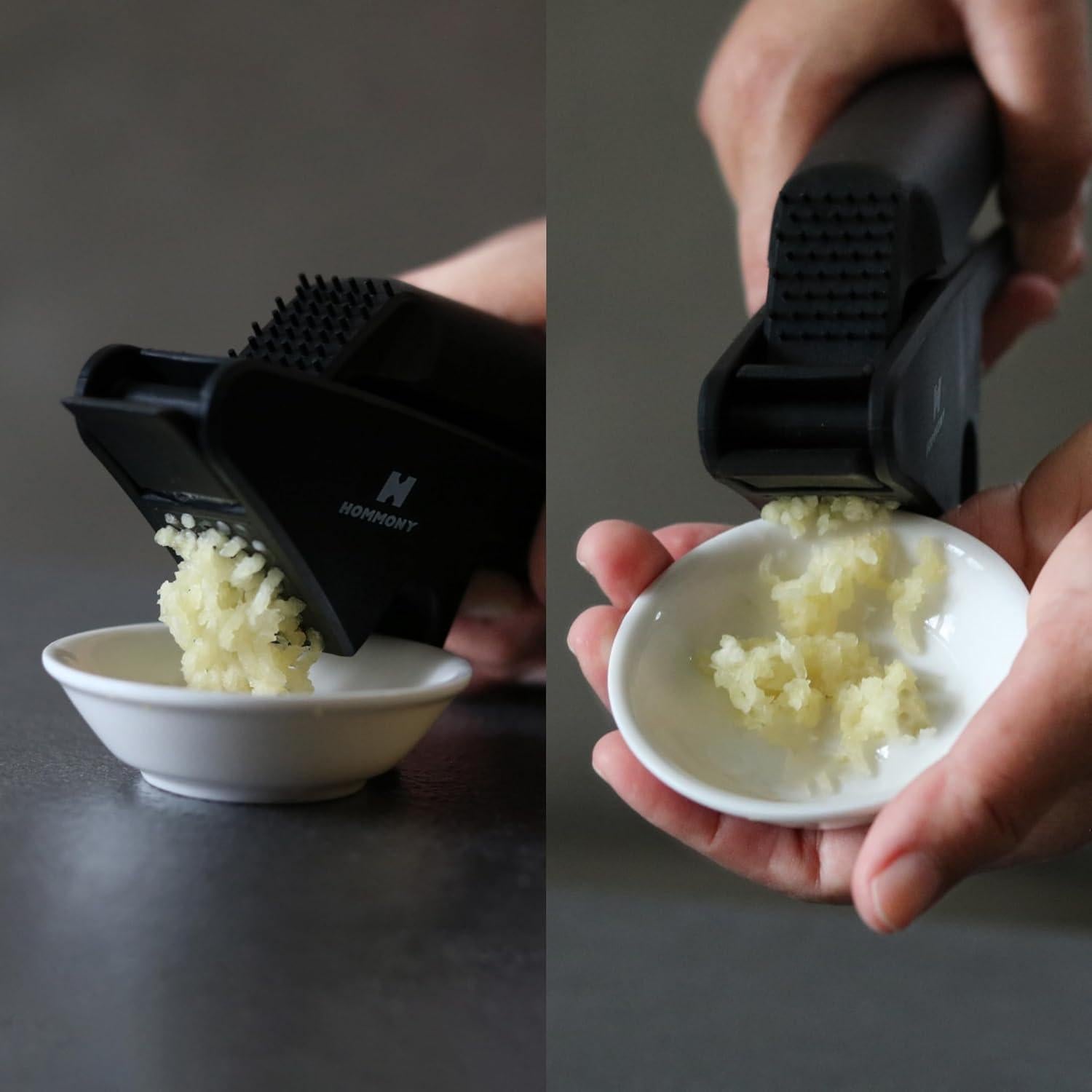 Prensa de Ajo Hommony XP630, Plástico Duradero, Apta para Lavavajillas