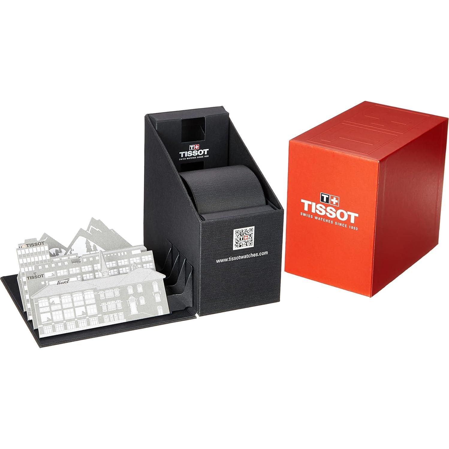 Reloj Automático Tissot Hombre Acero Inoxidable 41mm Cuero