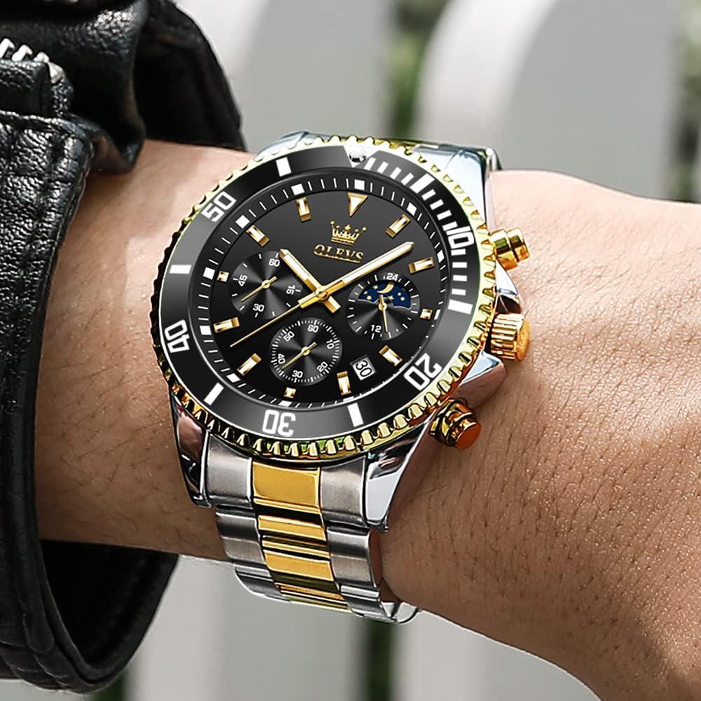 Reloj OLEVS Analógico Acero Inoxidable Clásico Hombre