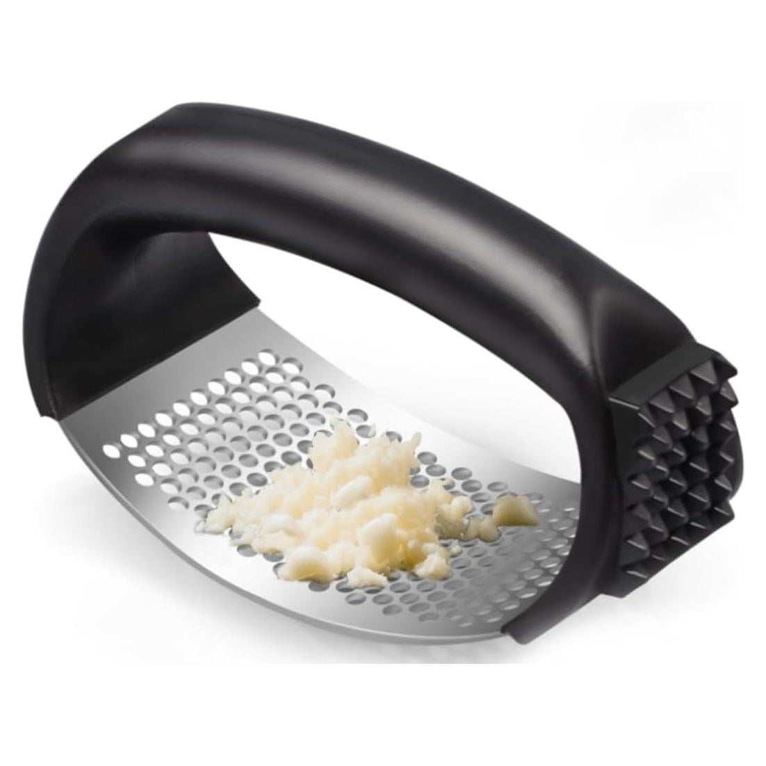 Prensa de Ajo HavenNest Acero Inoxidable Ergonómica 10,92 cm