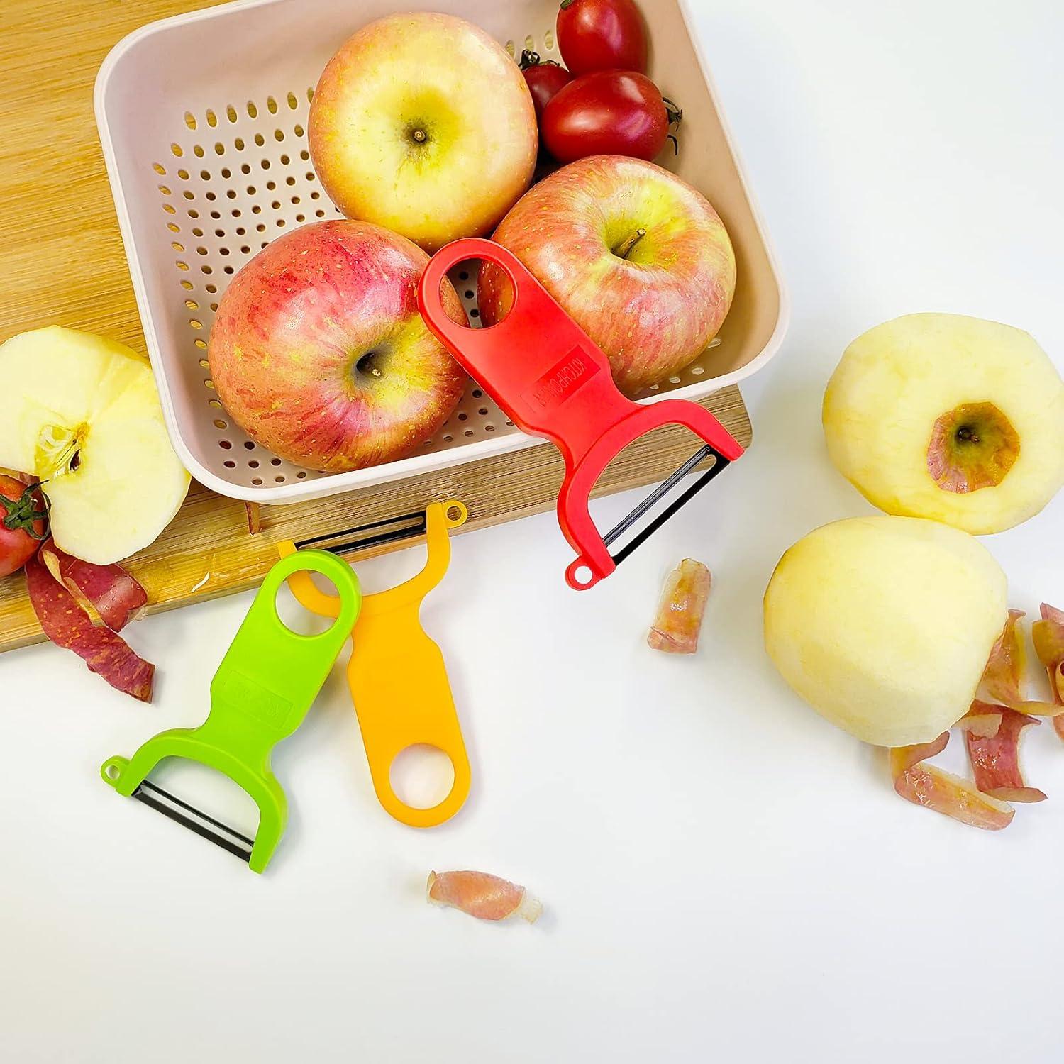 Pelador de Verduras KITCHPOWER Acero al Carbono 3-Pack