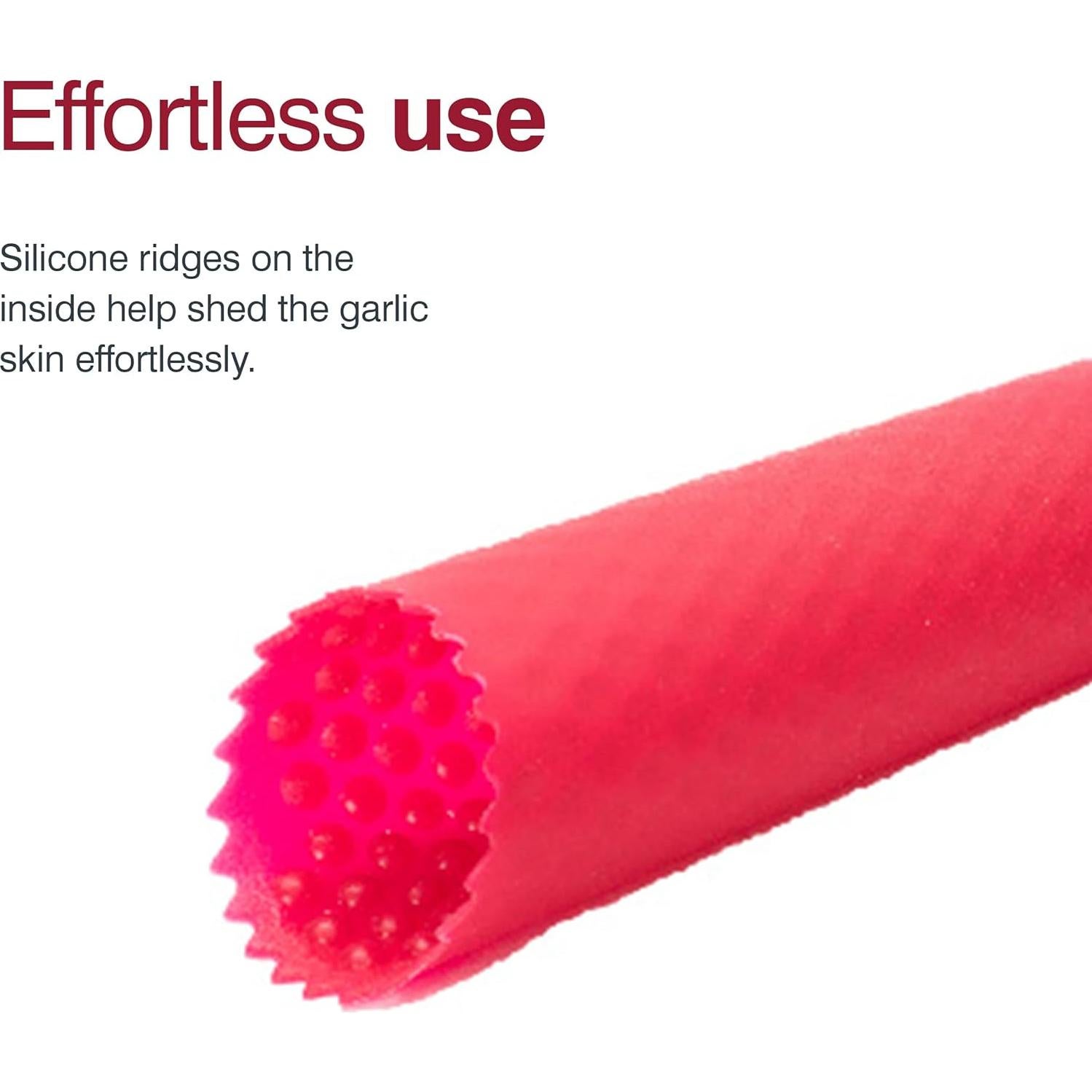 Pelador y Prensa de Ajo Zyliss - Silicona, 2 Piezas