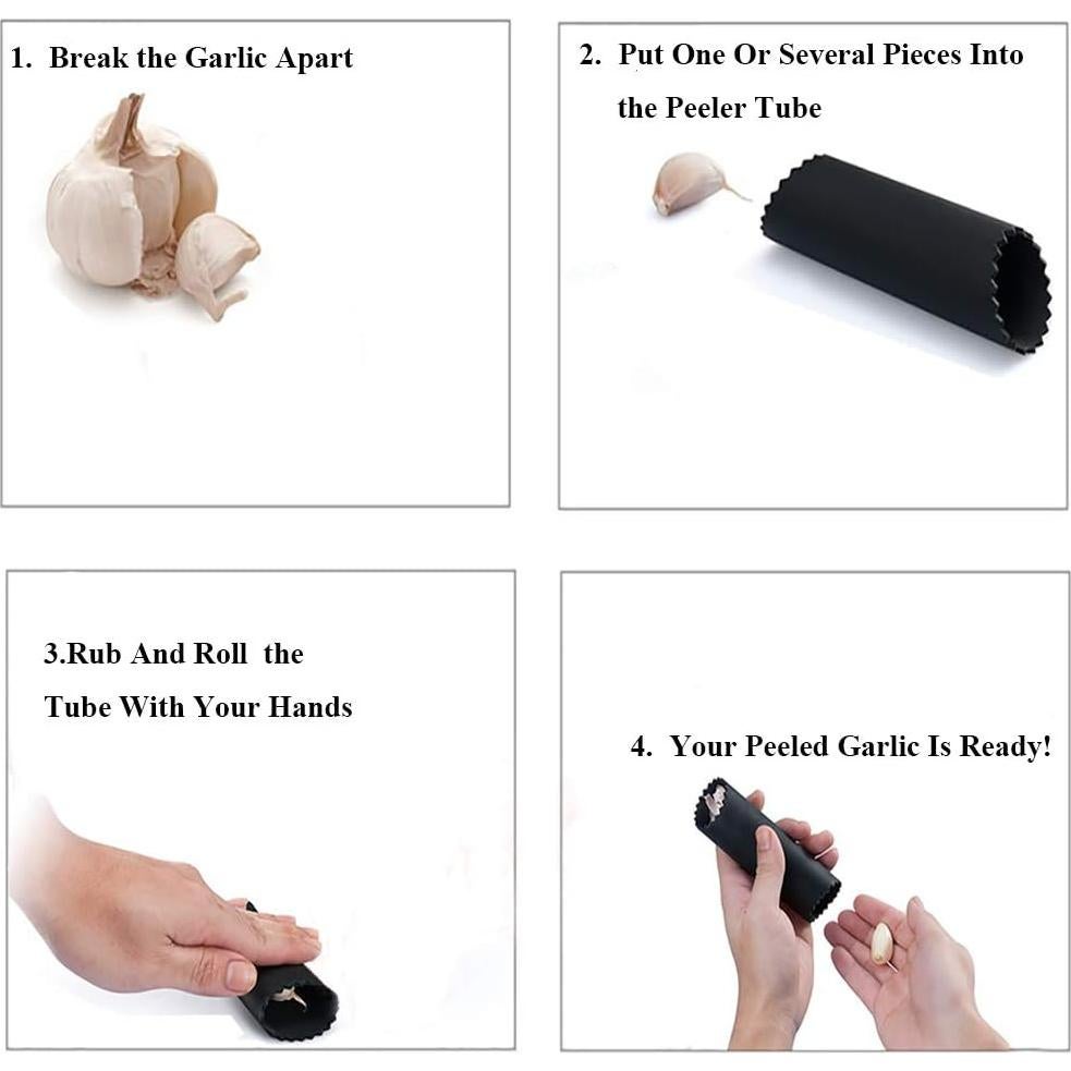 Prensa de Ajo Sunkuka Acero Inoxidable Ergonómica 0.28 kg