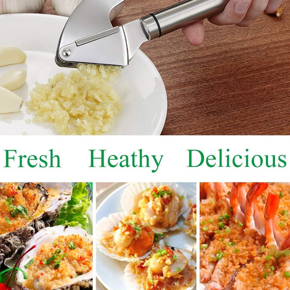 Prensa de Ajo Sunkuka Acero Inoxidable Ergonómica 0.28 kg