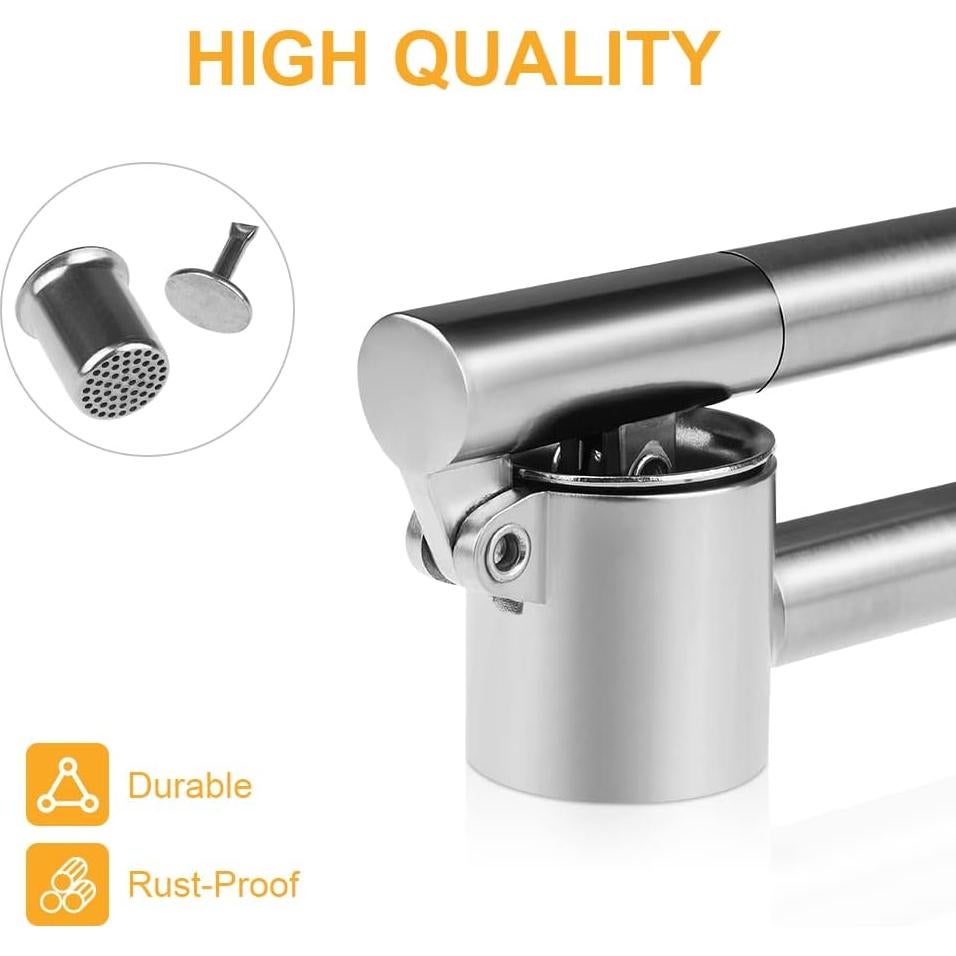 Prensa de Ajo SEUPROPRA Acero Inoxidable Pequeño A - Juego