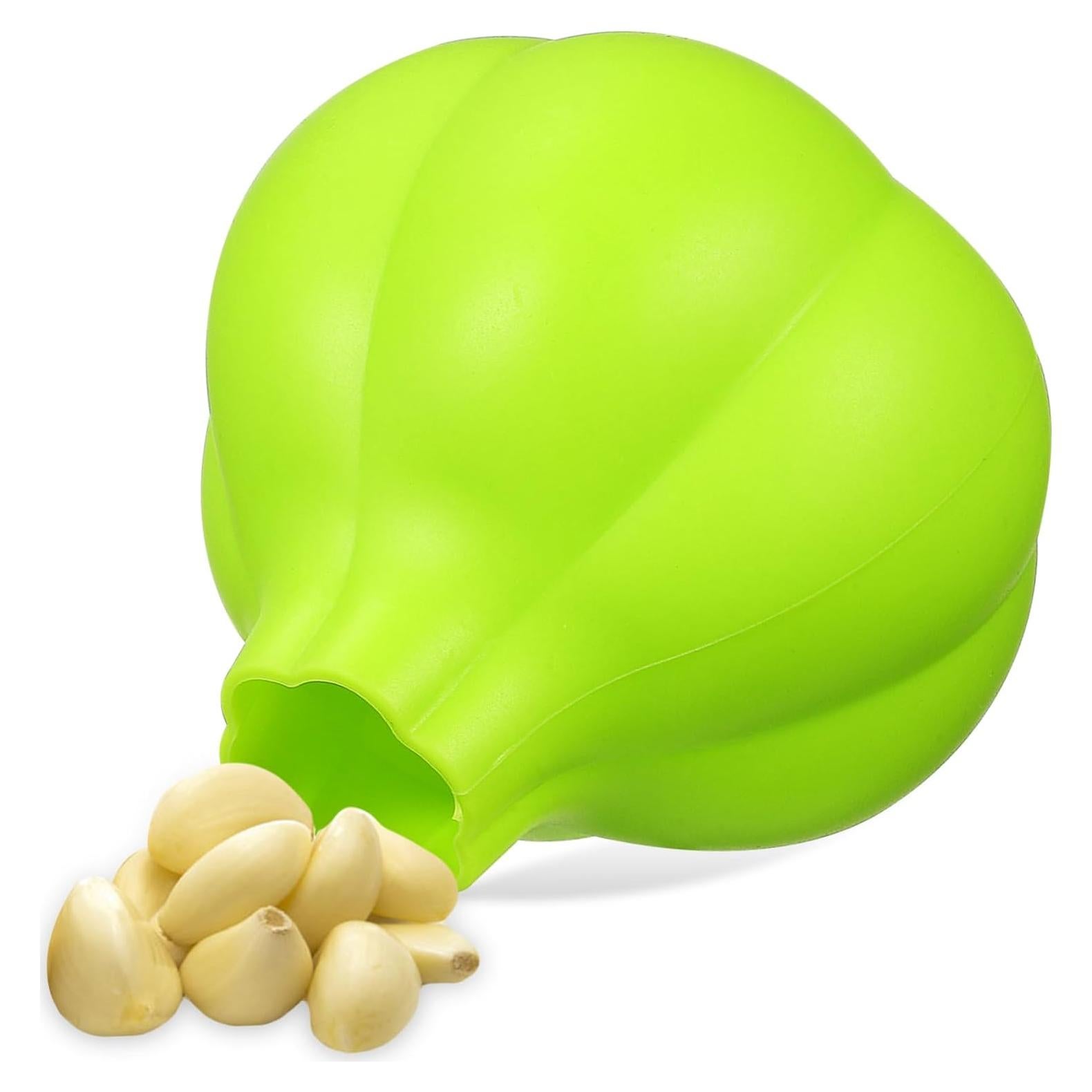 Silicone Garlic Peeler Garlic Skin Remover Roller Easy to Use Kitchen Tool Non-slip Design