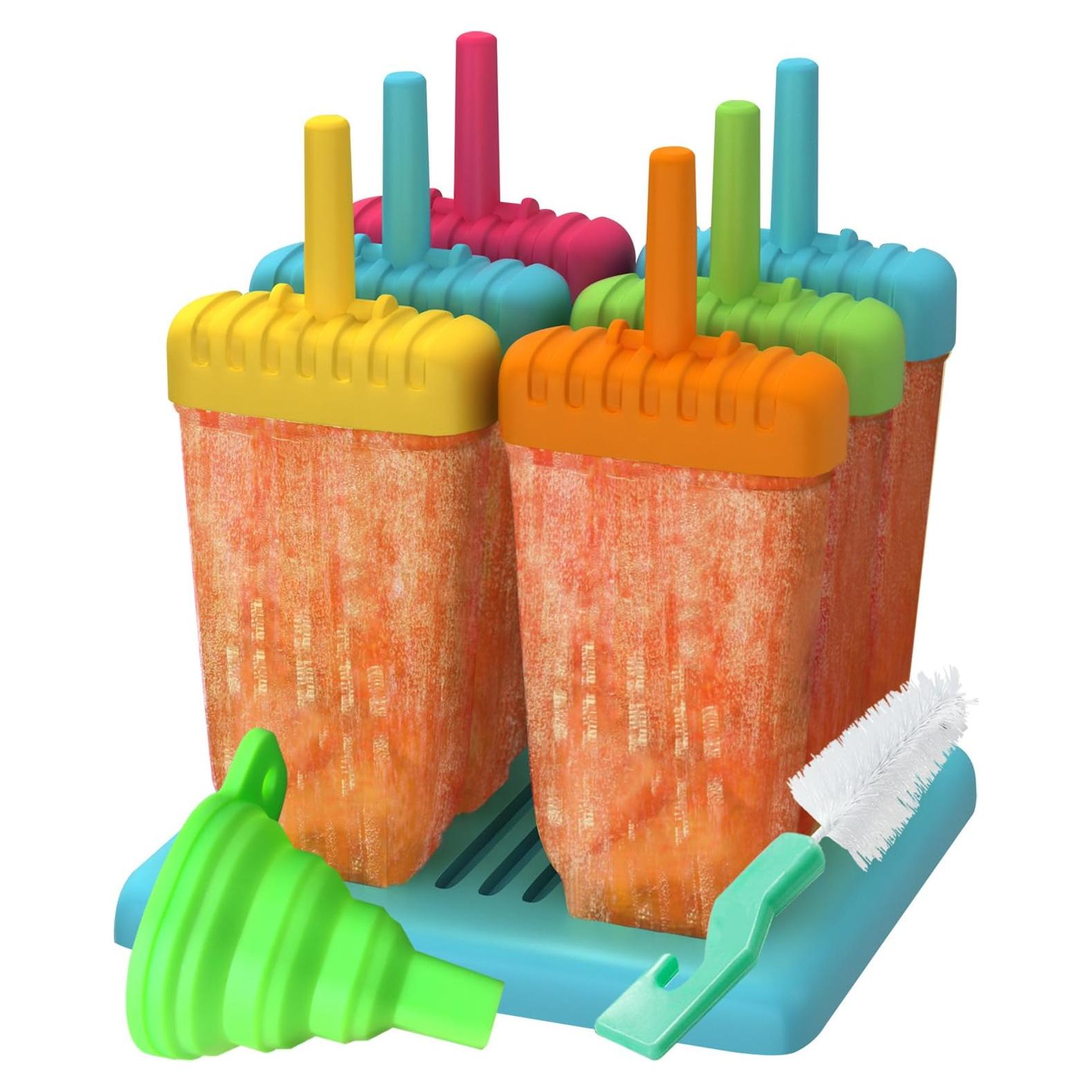 Set de 6 Moldes para Paletas Reutilizables Ozera 20cm