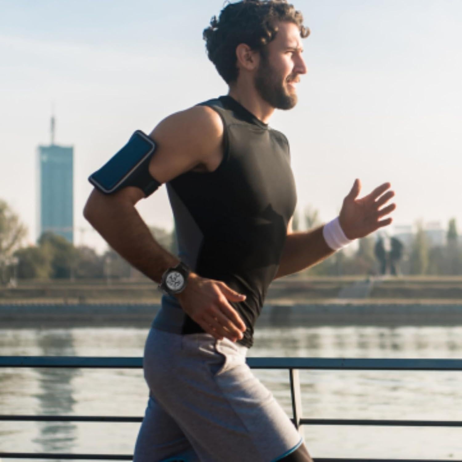 Reloj Deportivo Digital CakCity 1068 Impermeable LED