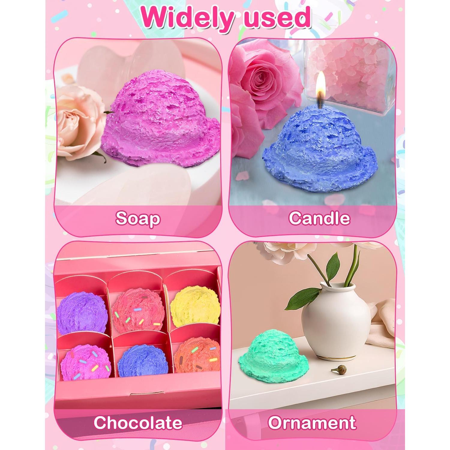 Molde de Silicona para Helado Liobelon 1 Pieza 8.3x7.8 cm