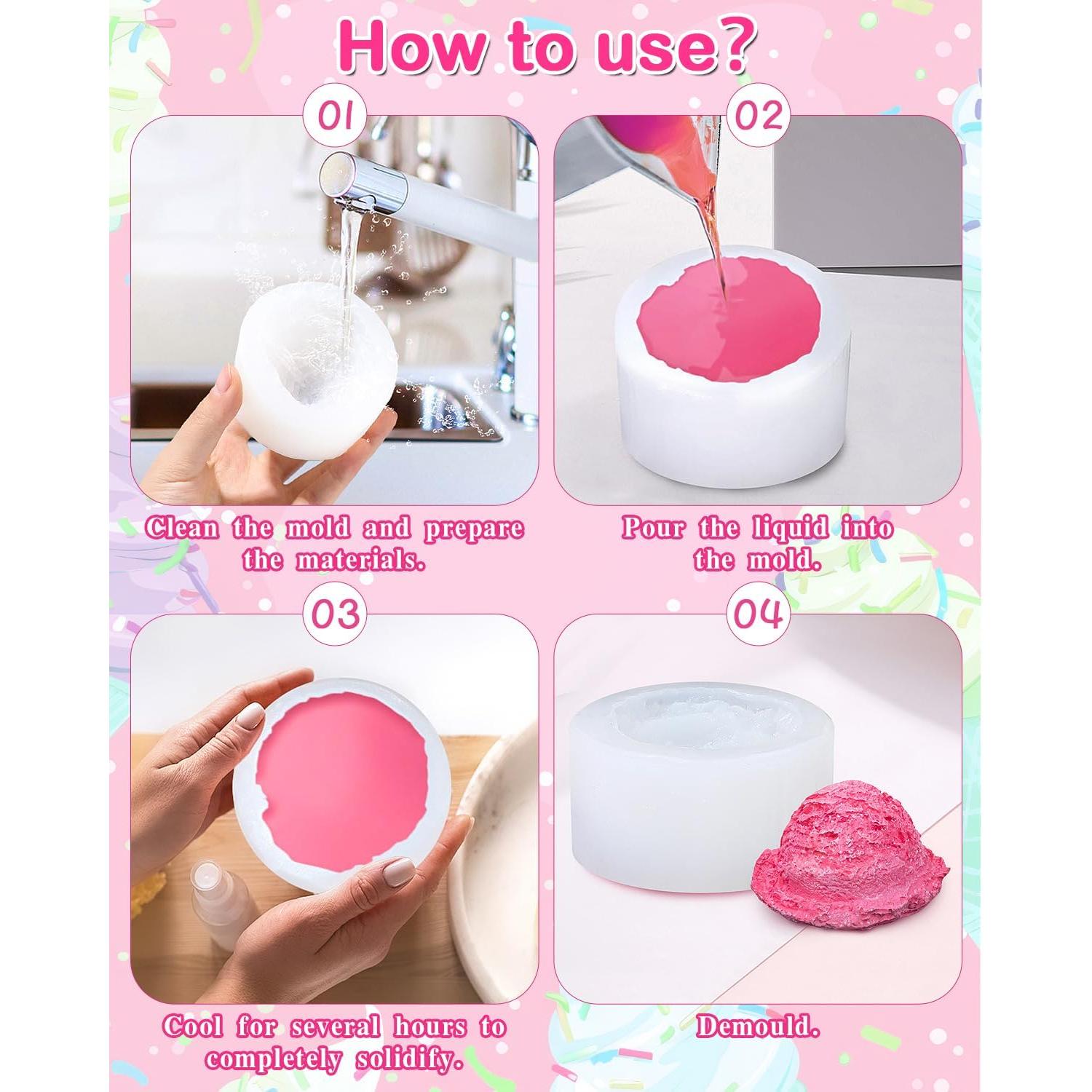 Molde de Silicona para Helado Liobelon 1 Pieza 8.3x7.8 cm