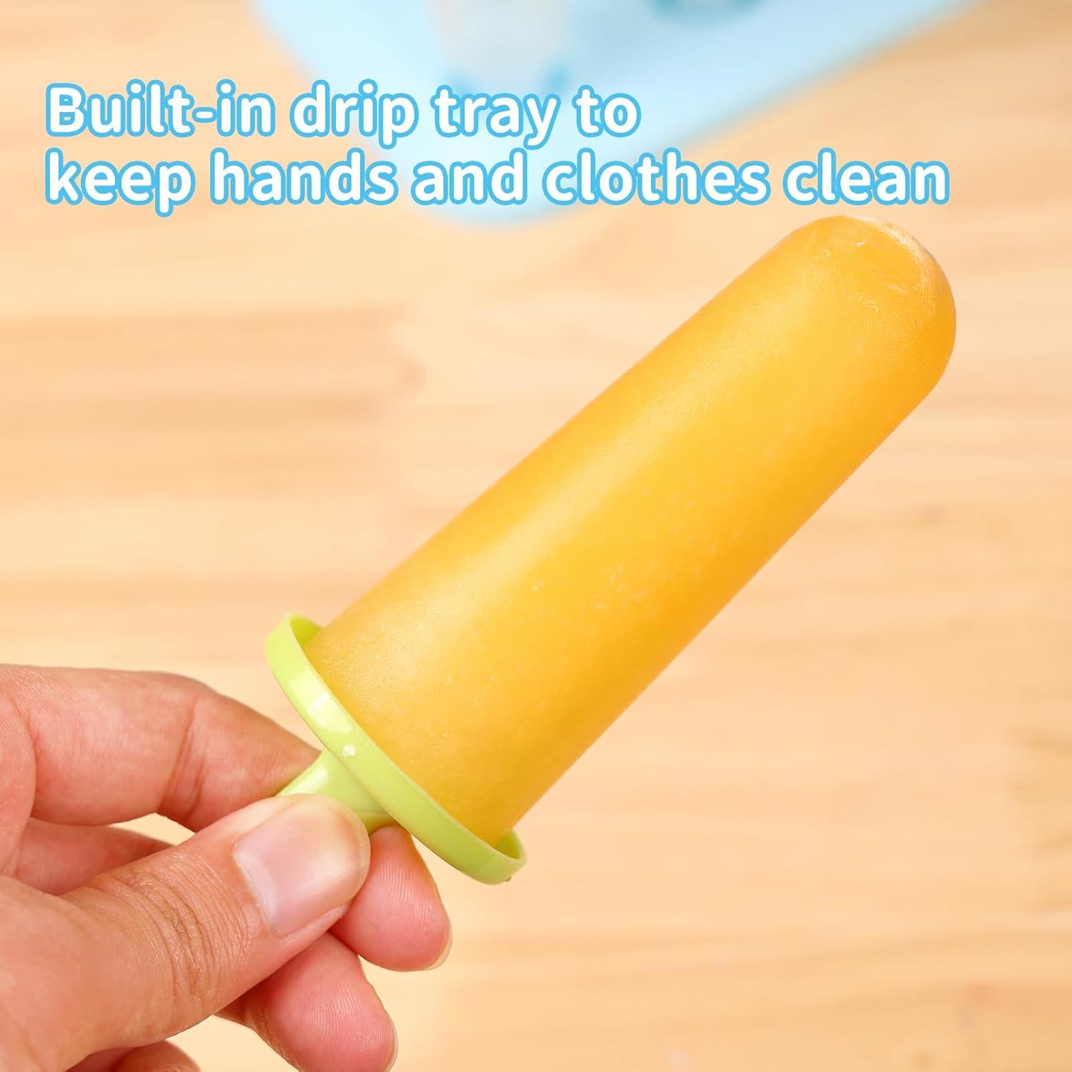 Moldes para Paletas BAKHUK 3 Juegos Reutilizables con Embudo