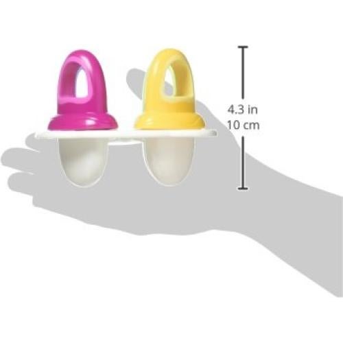 Moldes de Paletas Nuby 1 Paquete 4 Mangos Multicolor