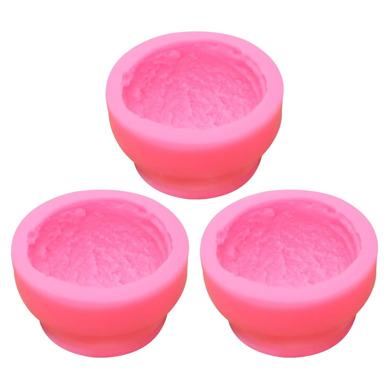 Molde de Silicona para Velas Helado 3D Arcemain - 3 Piezas