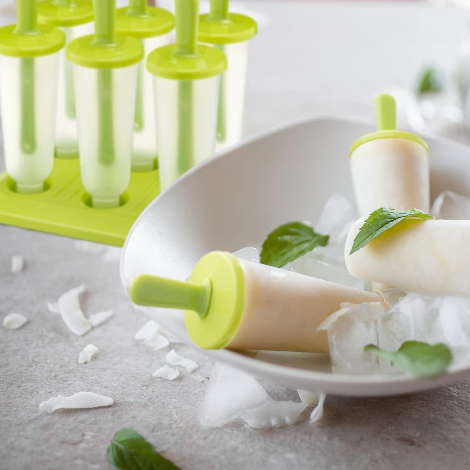 Molde de Helado Bokon 6 Sets 36 Piezas Reutilizables BPA Free