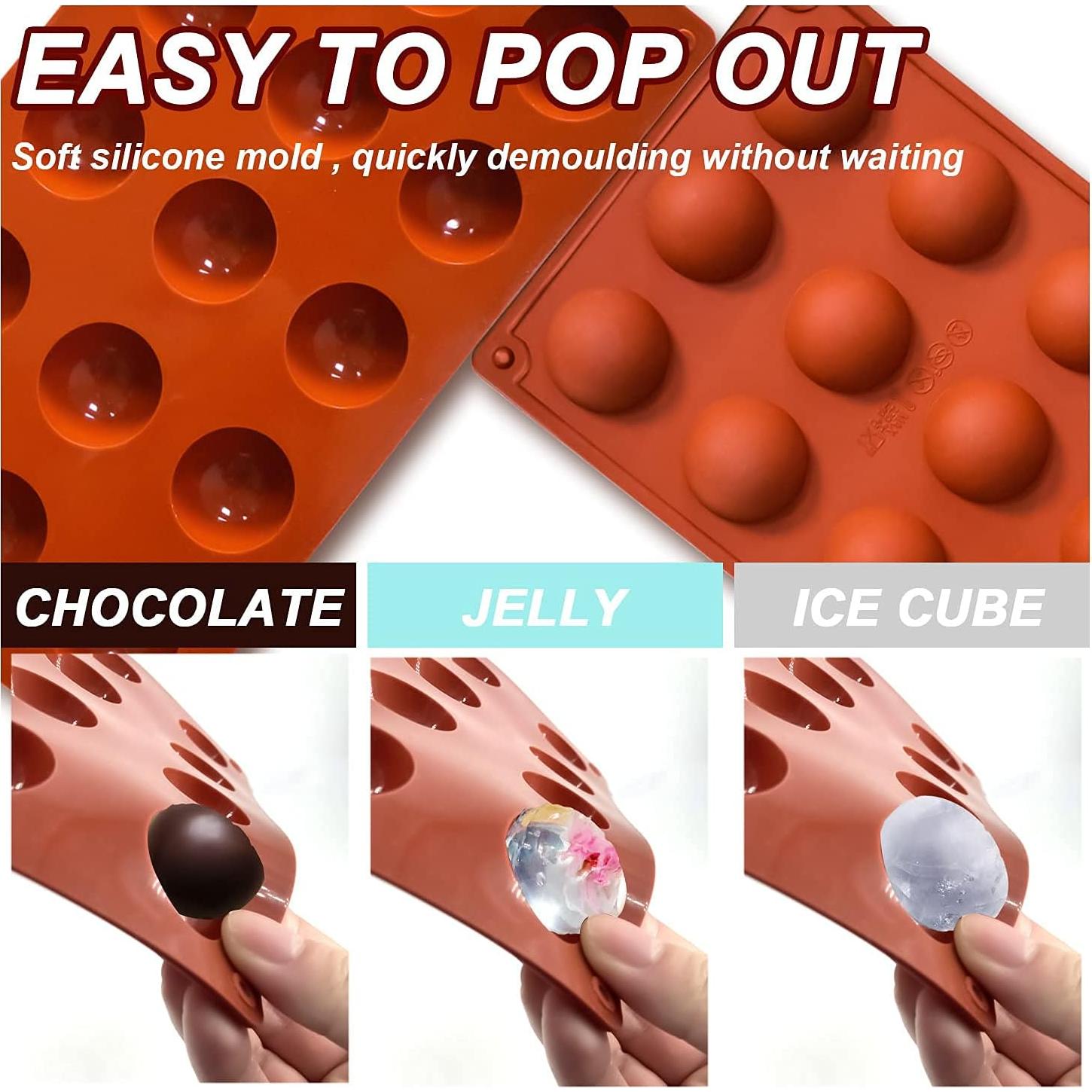 Moldes de Silicona Lerykin 15 Cavidades Antiadherentes