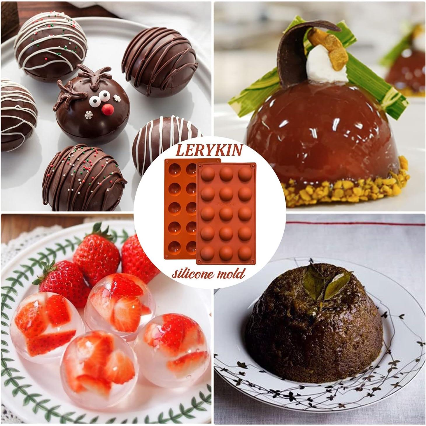 Moldes de Silicona Lerykin 15 Cavidades Antiadherentes