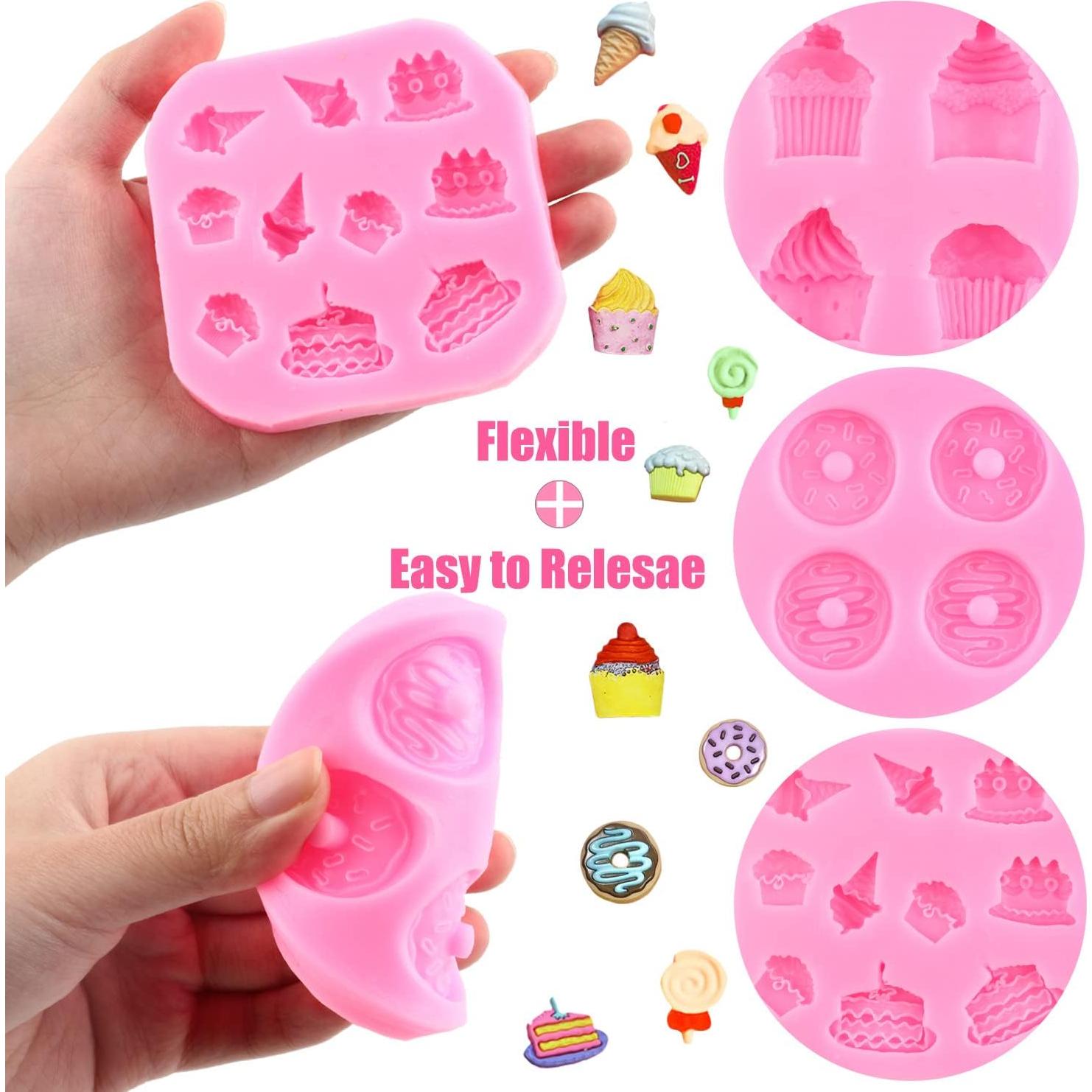 Set de 4 Moldes de Silicona para Helado ZiXiang