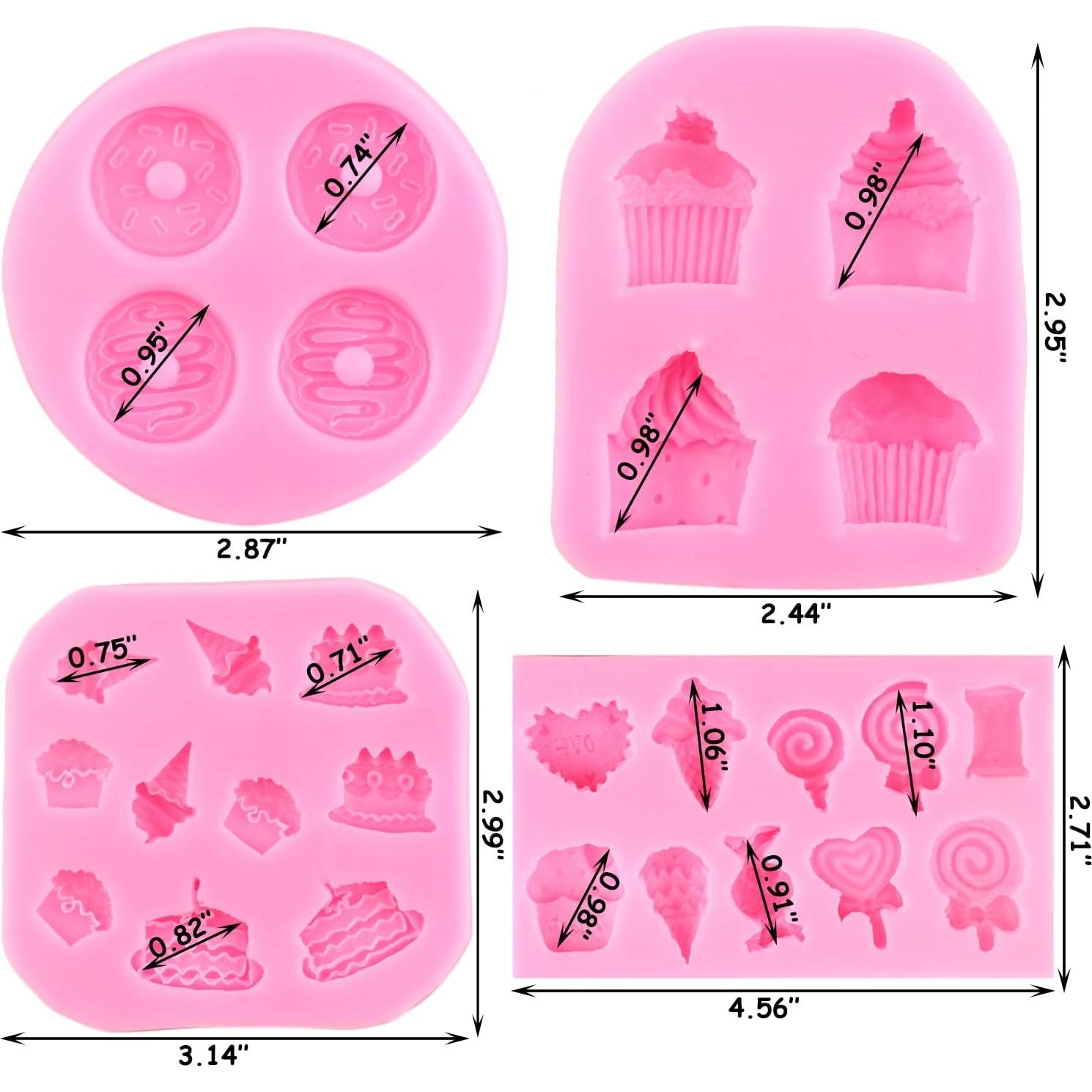 Set de 4 Moldes de Silicona para Helado ZiXiang