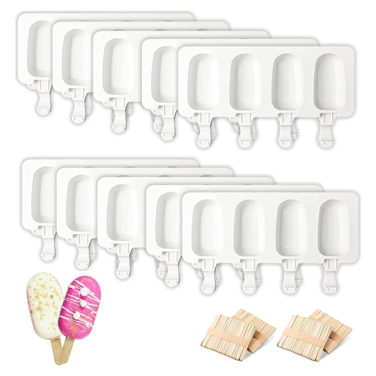 Set de 10 Moldes de Silicona para Helados Changyuanrong
