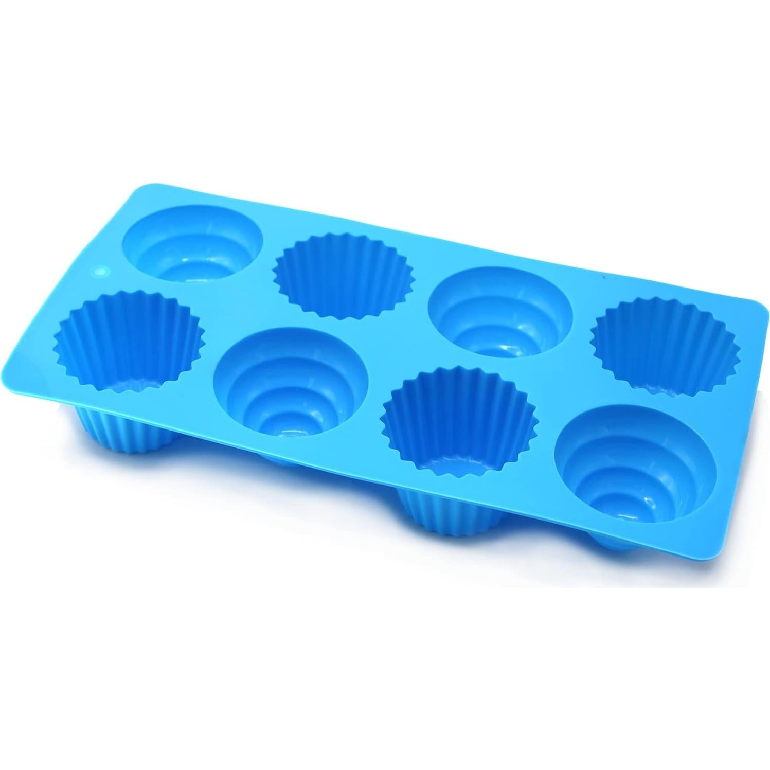 Molde de Jabón Silicona X-Haibei 8 Cavidades Cono Helado