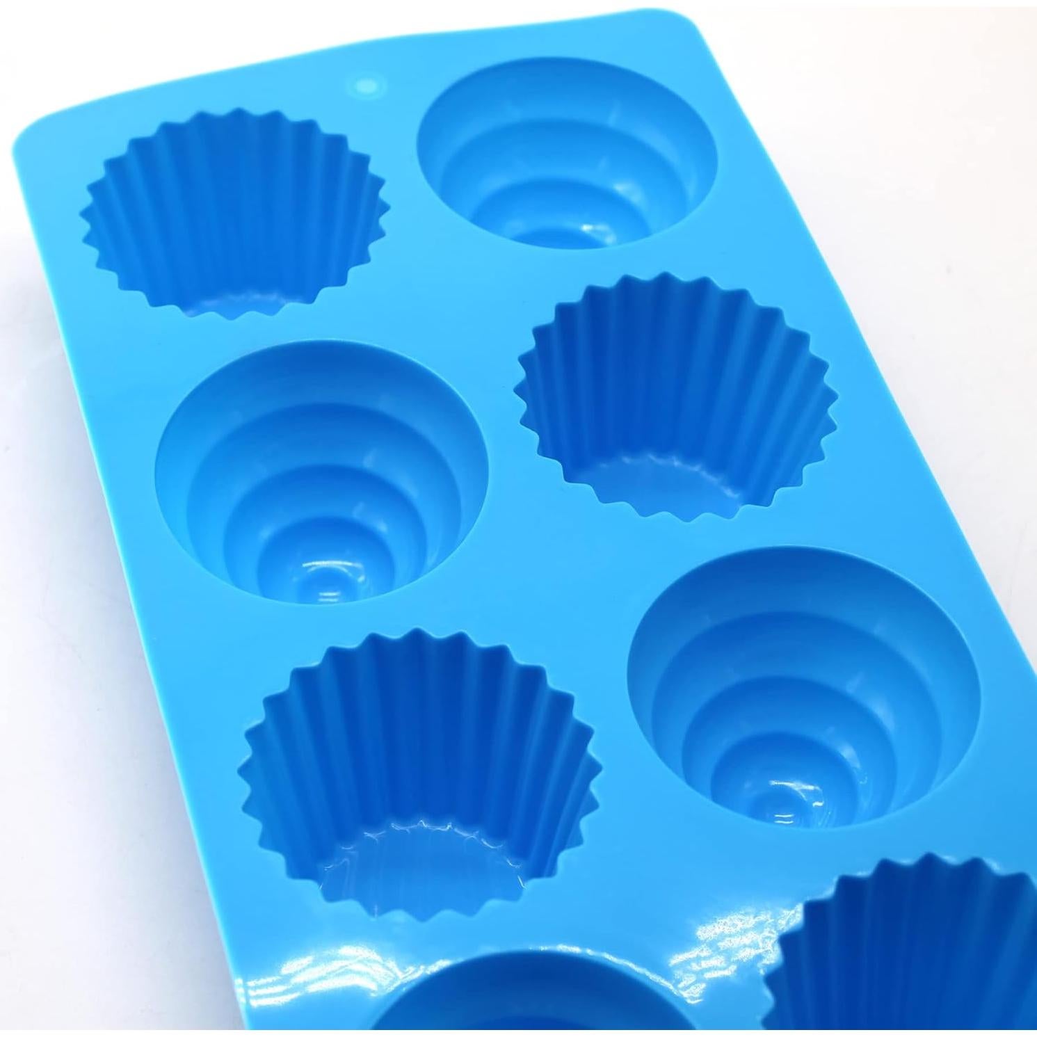 Molde de Jabón Silicona X-Haibei 8 Cavidades Cono Helado