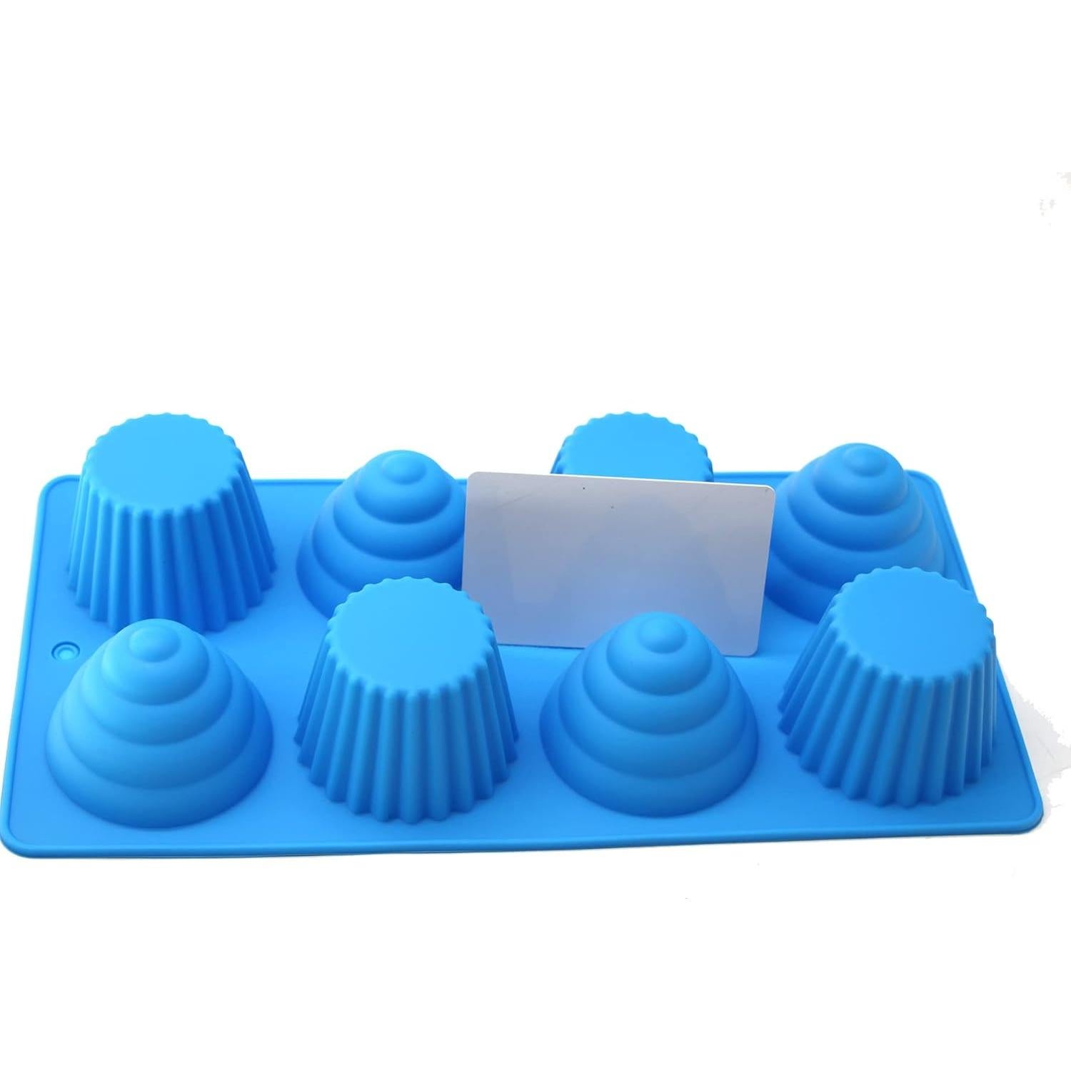 Molde de Jabón Silicona X-Haibei 8 Cavidades Cono Helado