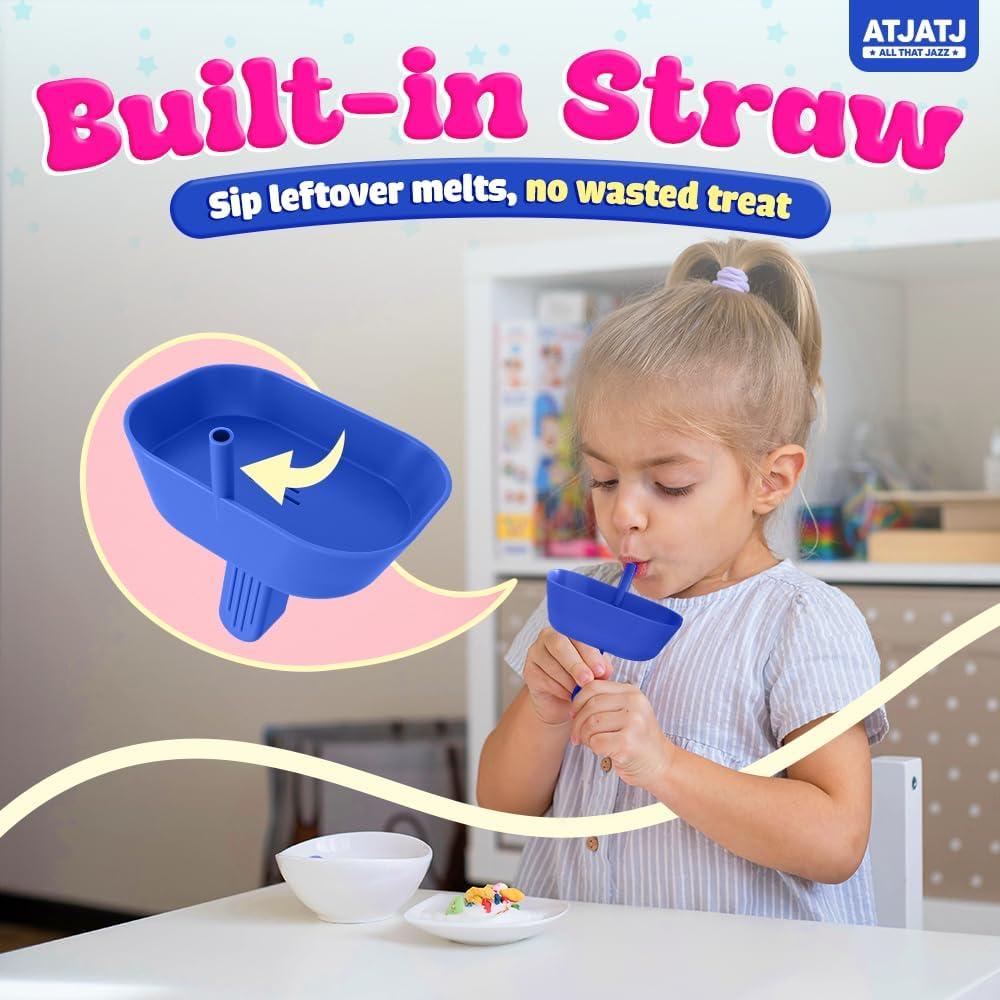 5 Soportes de Silicona para Paletas Antigoteo ATJATJ