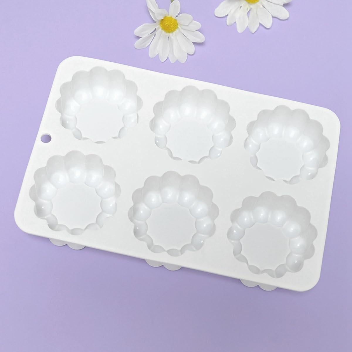 Molde de Silicona para Mousse Mostsom A_ Flor 21.96x14.48cm