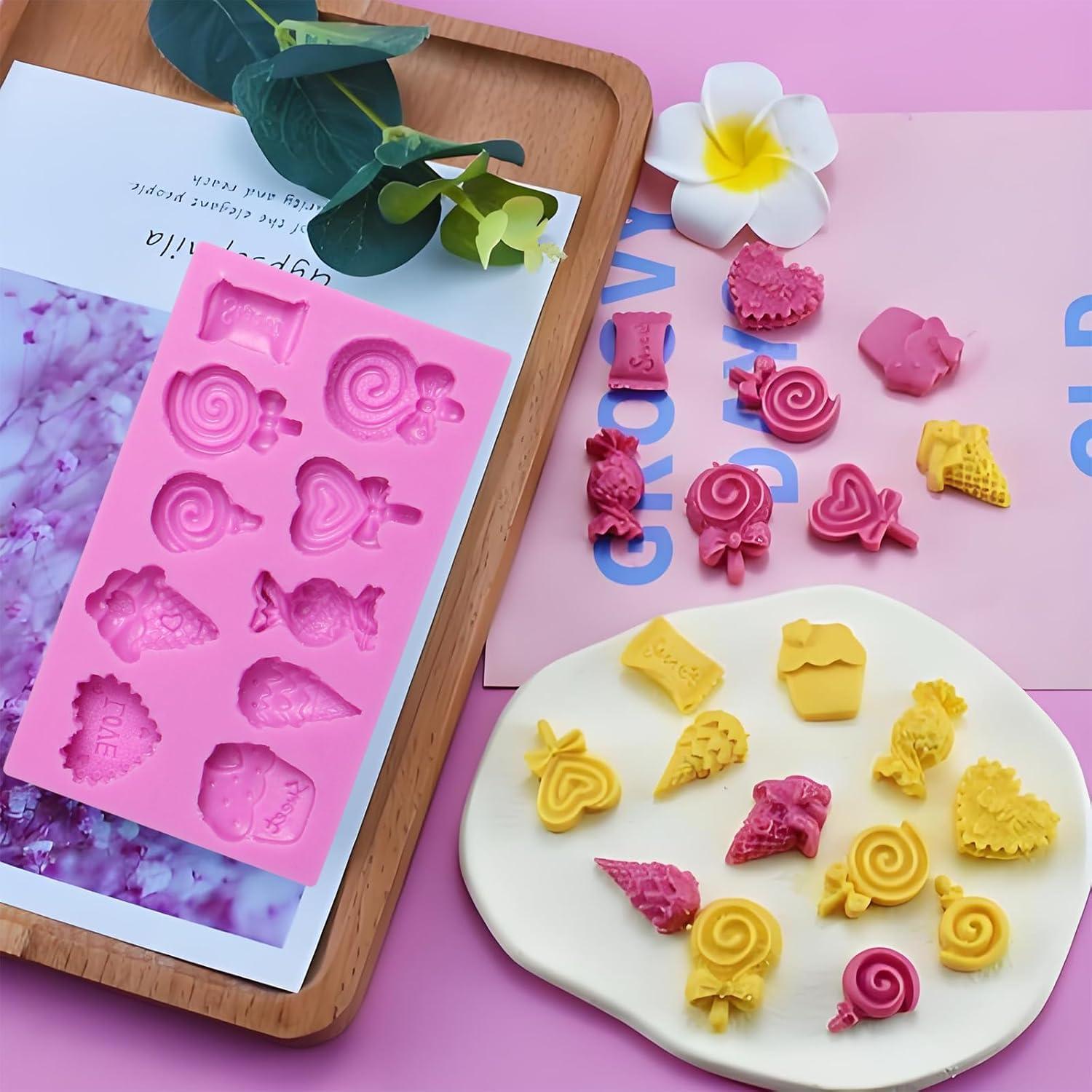 Moldes de Silicona para Helado Acvcatto - 5 Piezas